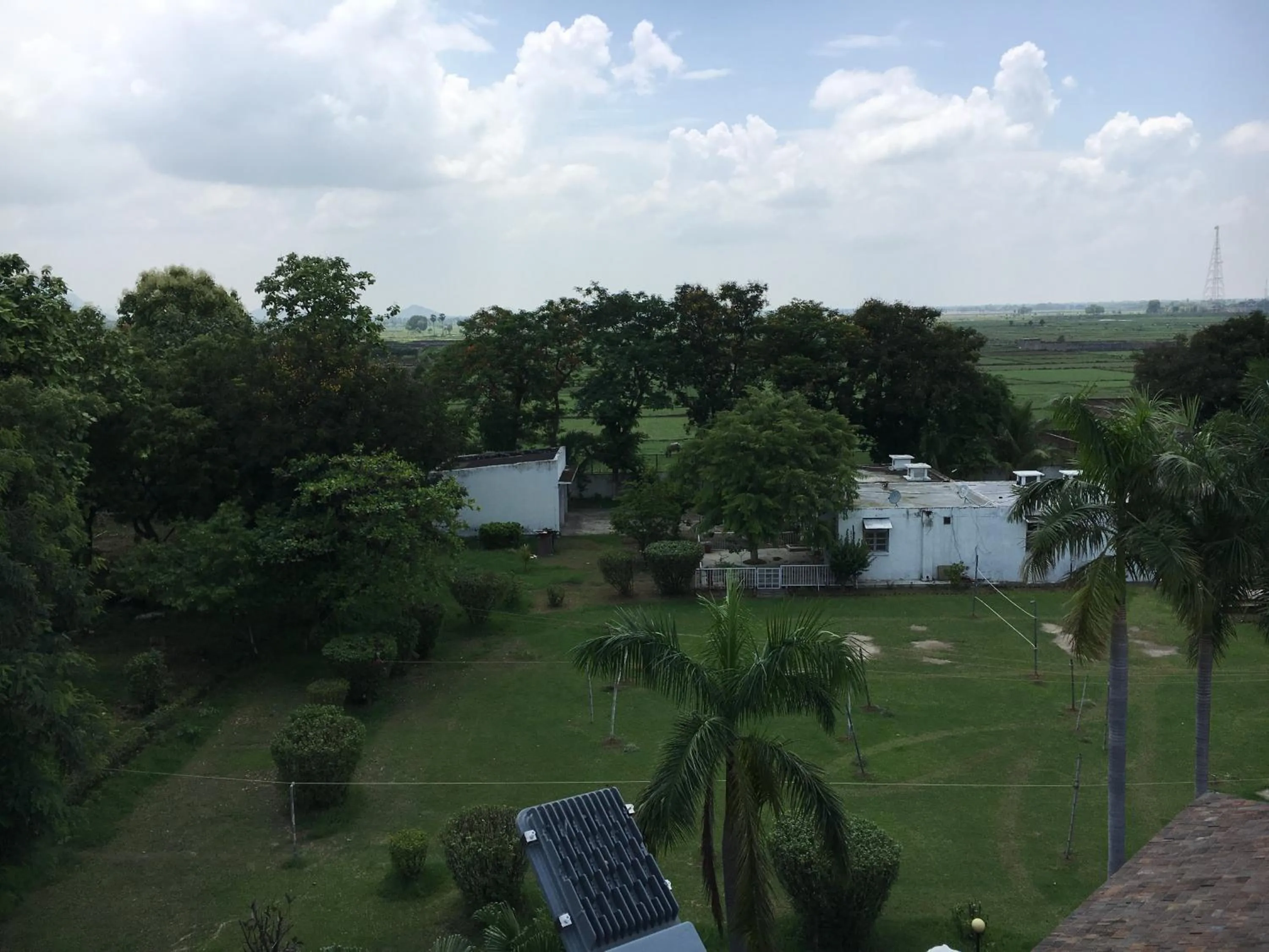 Garden view in Indo Hokke Hotel