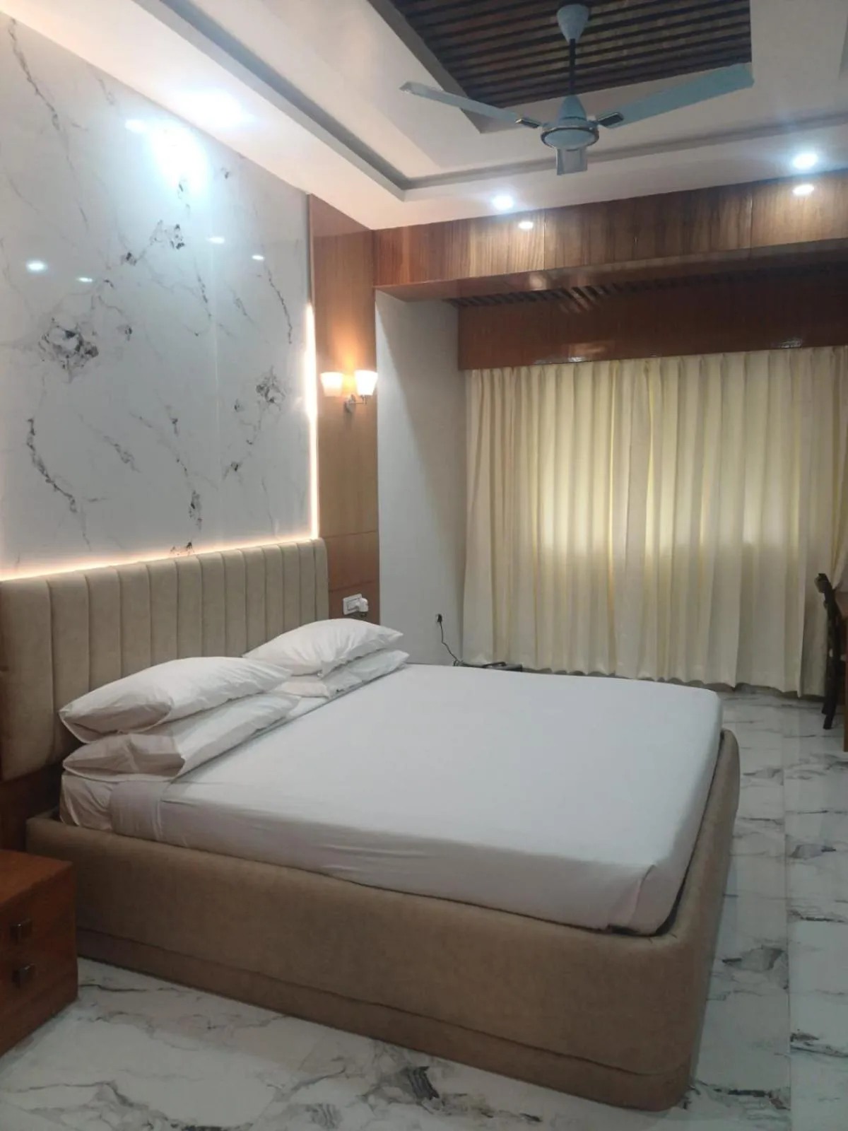 Bed in Indo Hokke Hotel
