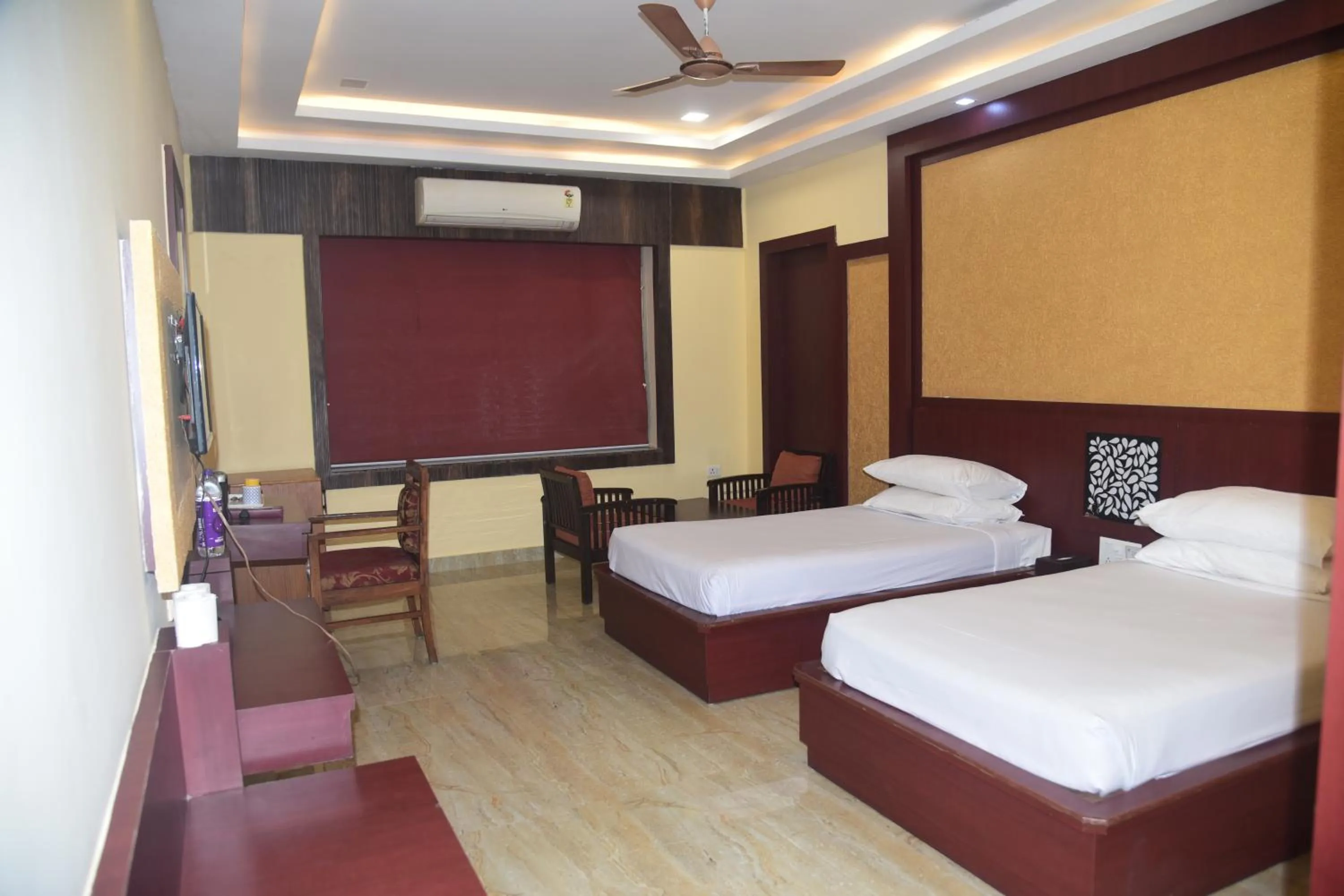 Bed in Indo Hokke Hotel