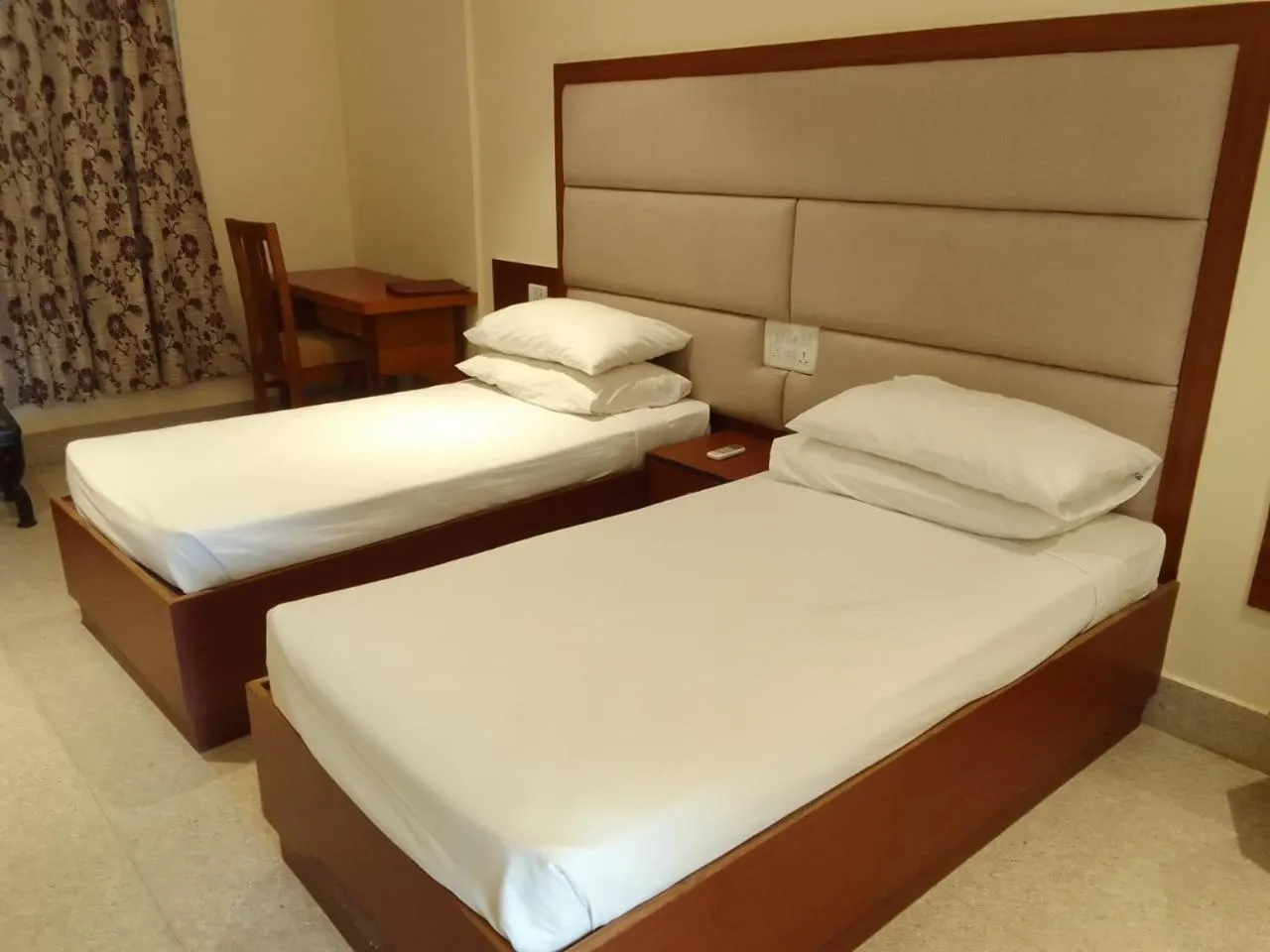 Bed in Indo Hokke Hotel