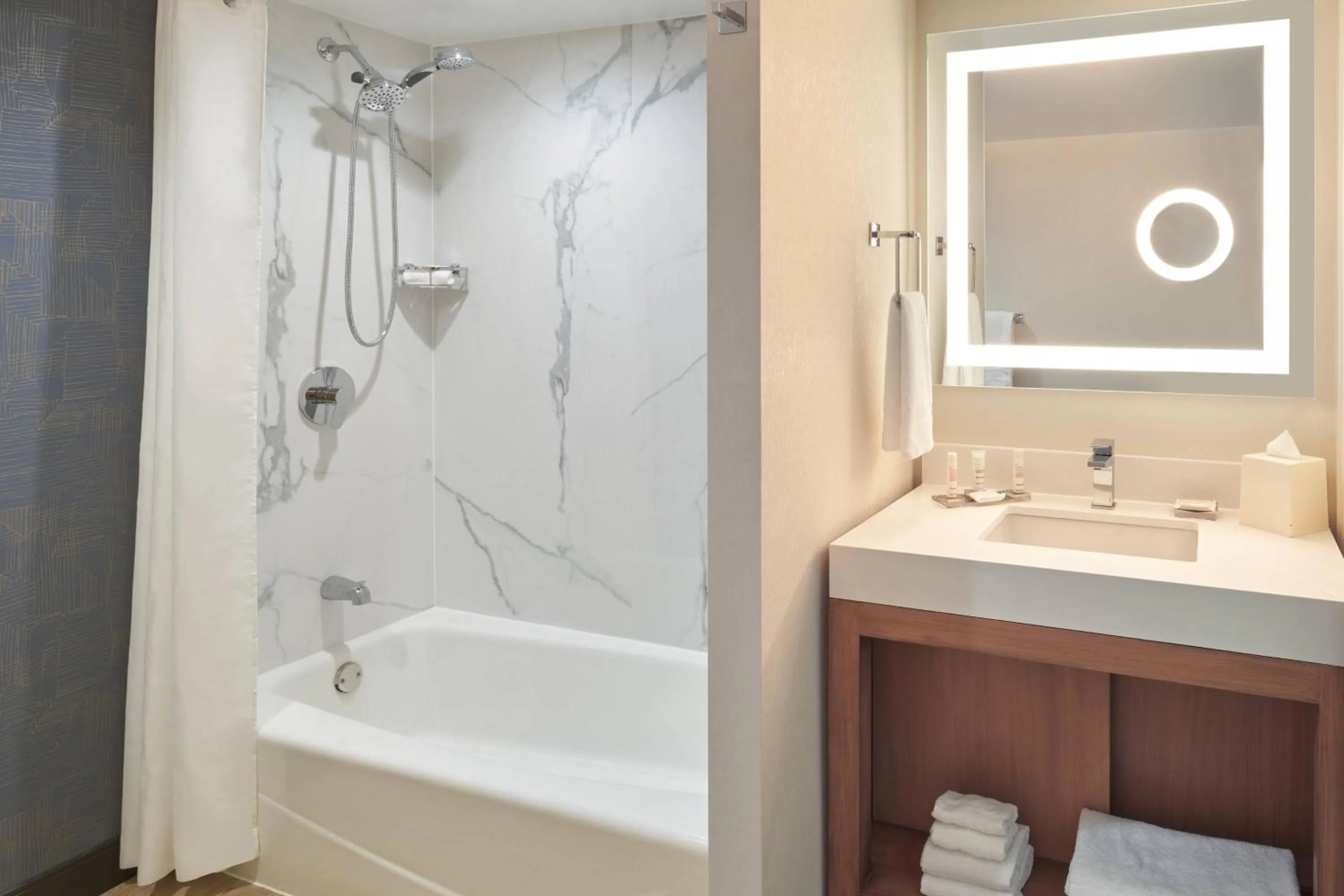 Bathroom in San Diego Marriott Mission Valley