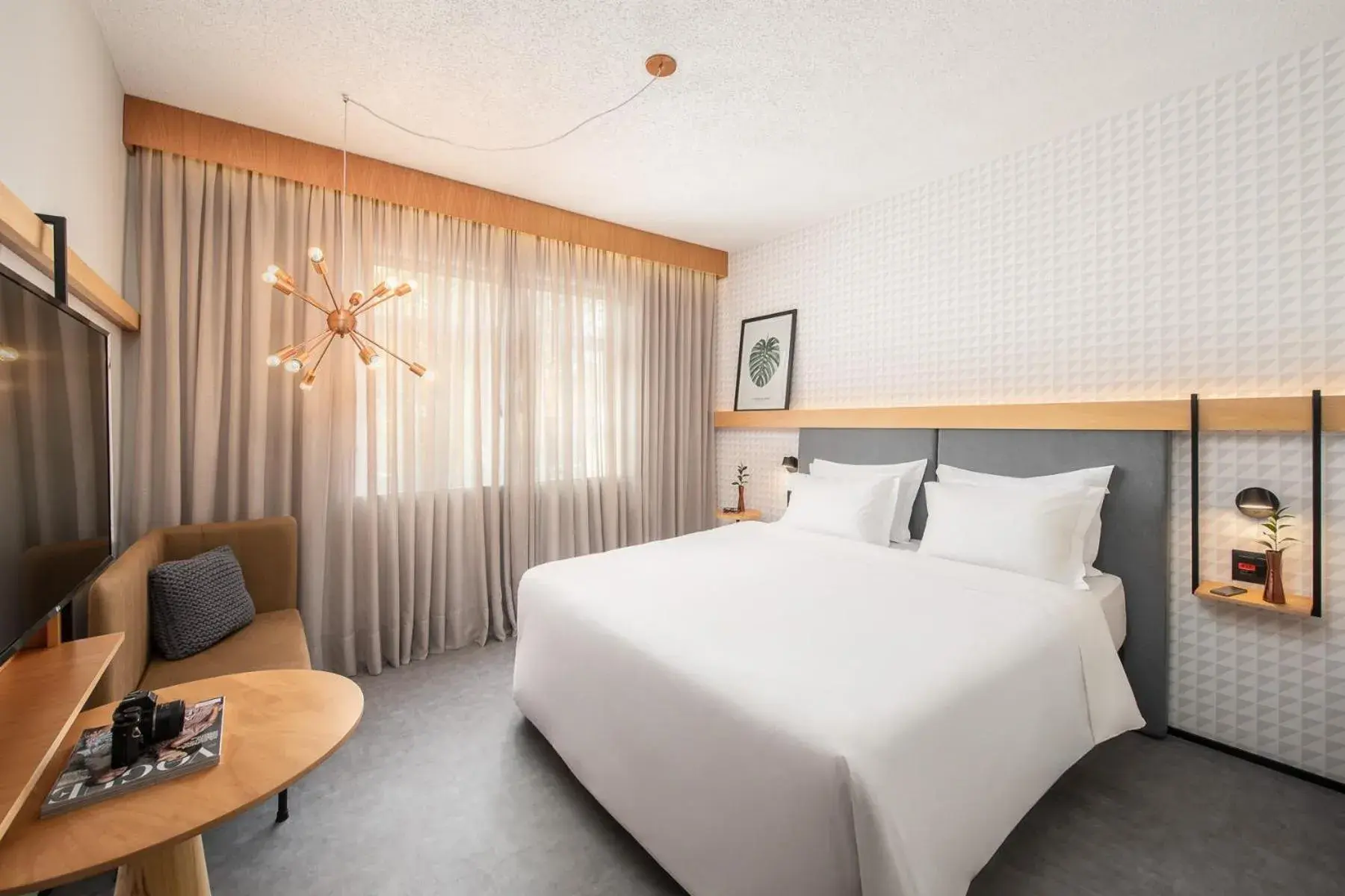 Photo of the whole room, Bed in Intercity Porto Alegre Aeroporto Photo of the whole room, Bed in Intercity Porto Alegre Aeroporto