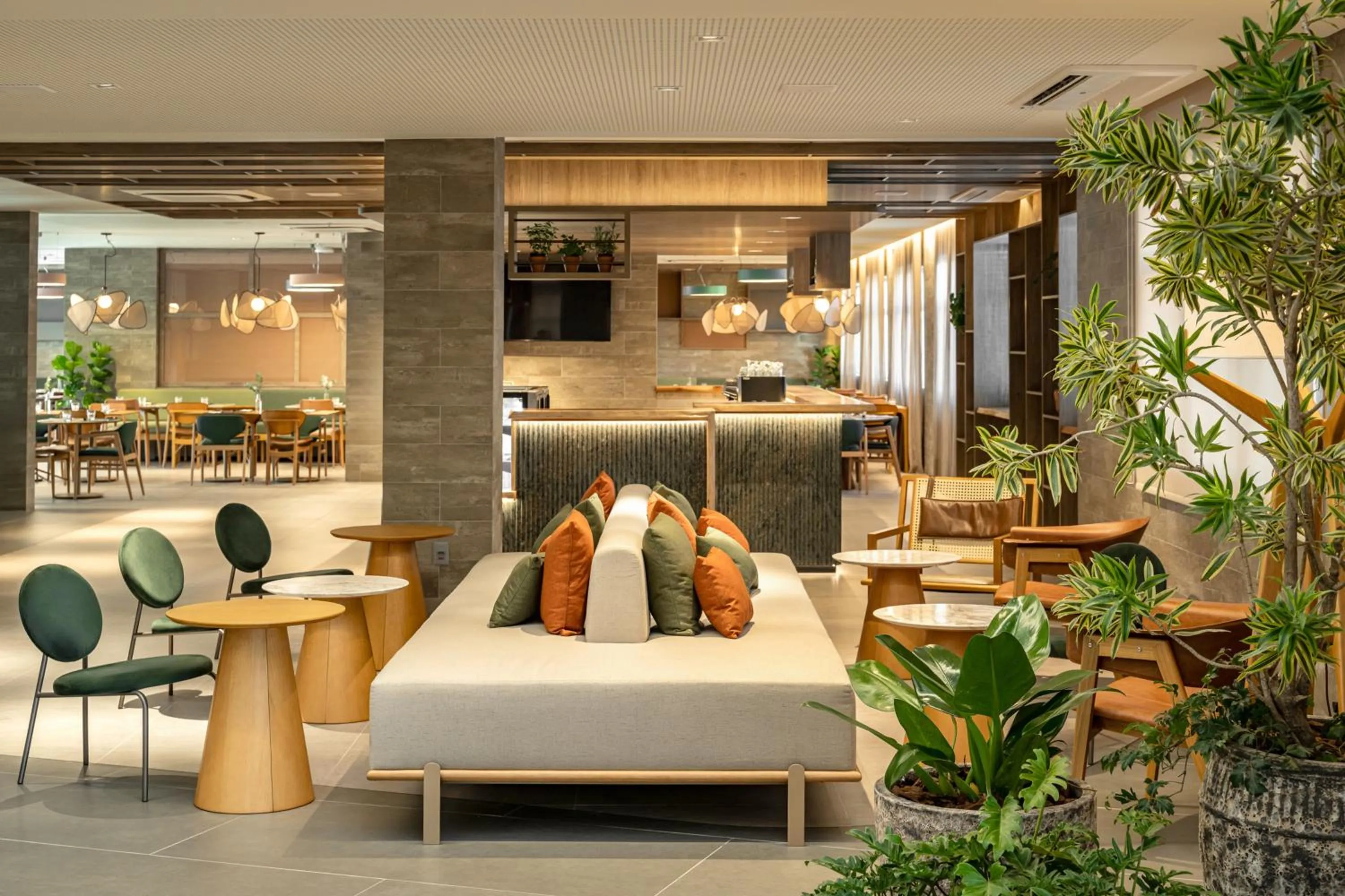 Lobby or reception in Intercity Porto Alegre Aeroporto