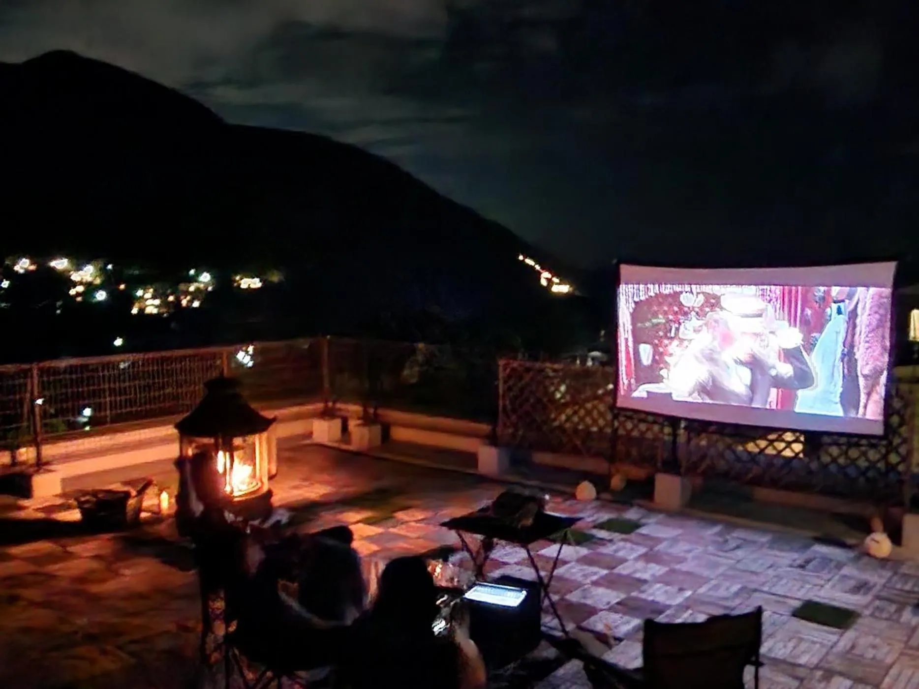 Balcony/Terrace in Hakone Guest House gaku.