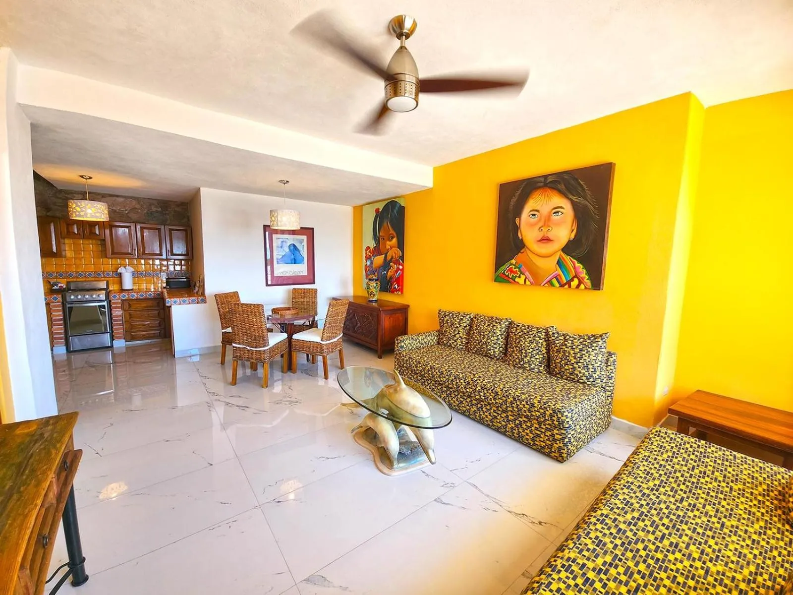 Living room in Vallarta Shores Beach Hotel