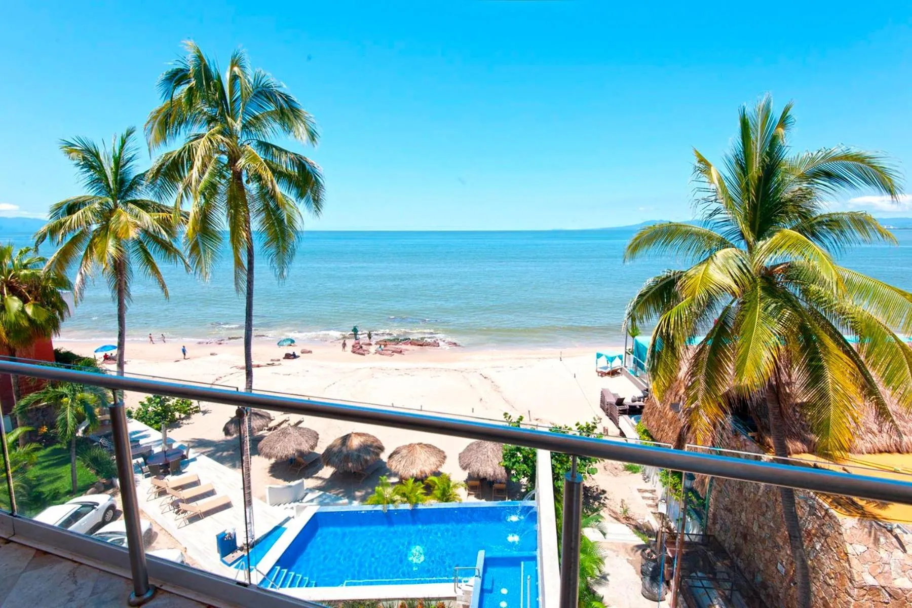 Sea view in Vallarta Shores Beach Hotel