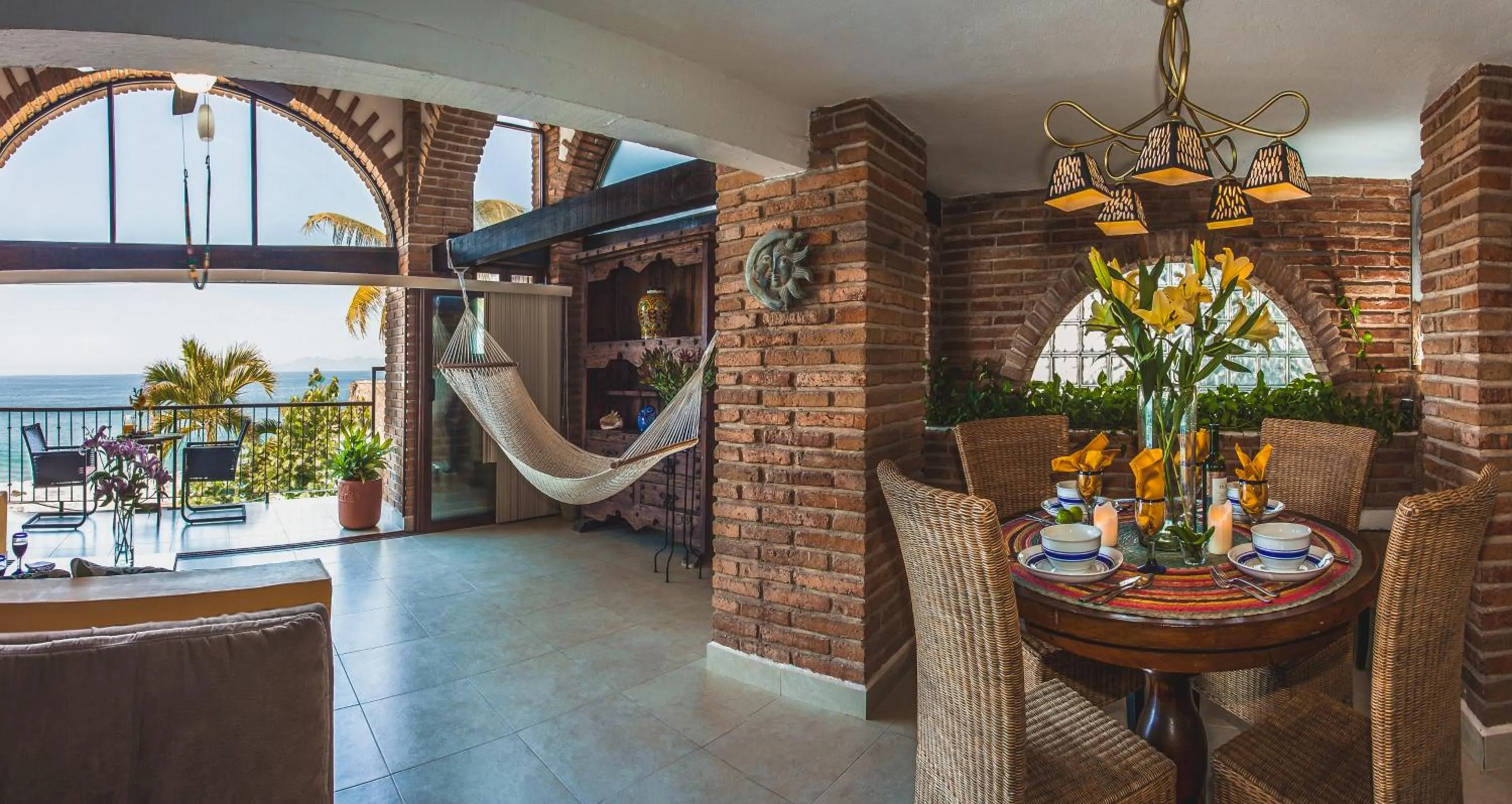 Living room in Vallarta Shores Beach Hotel