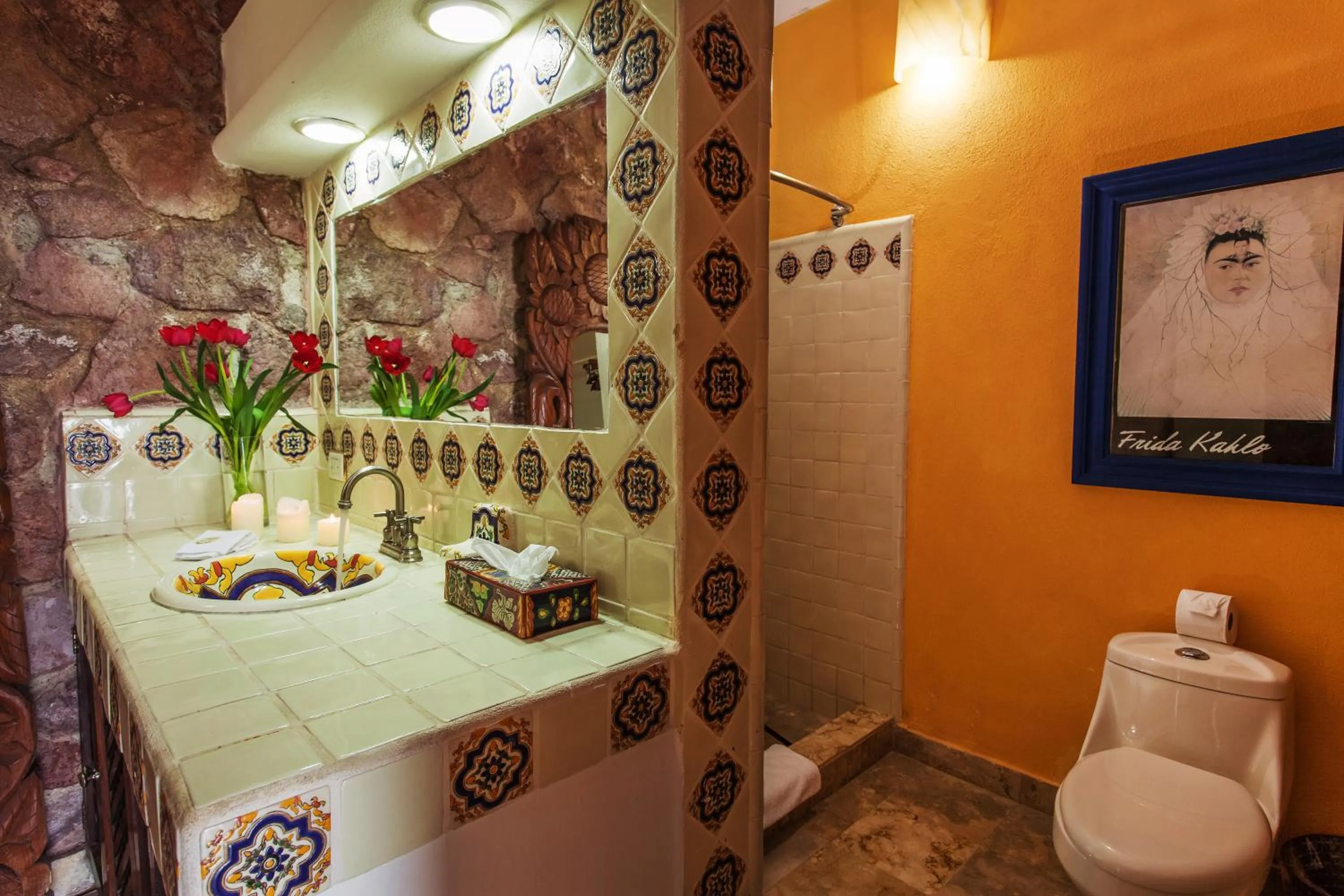Bathroom in Vallarta Shores Beach Hotel