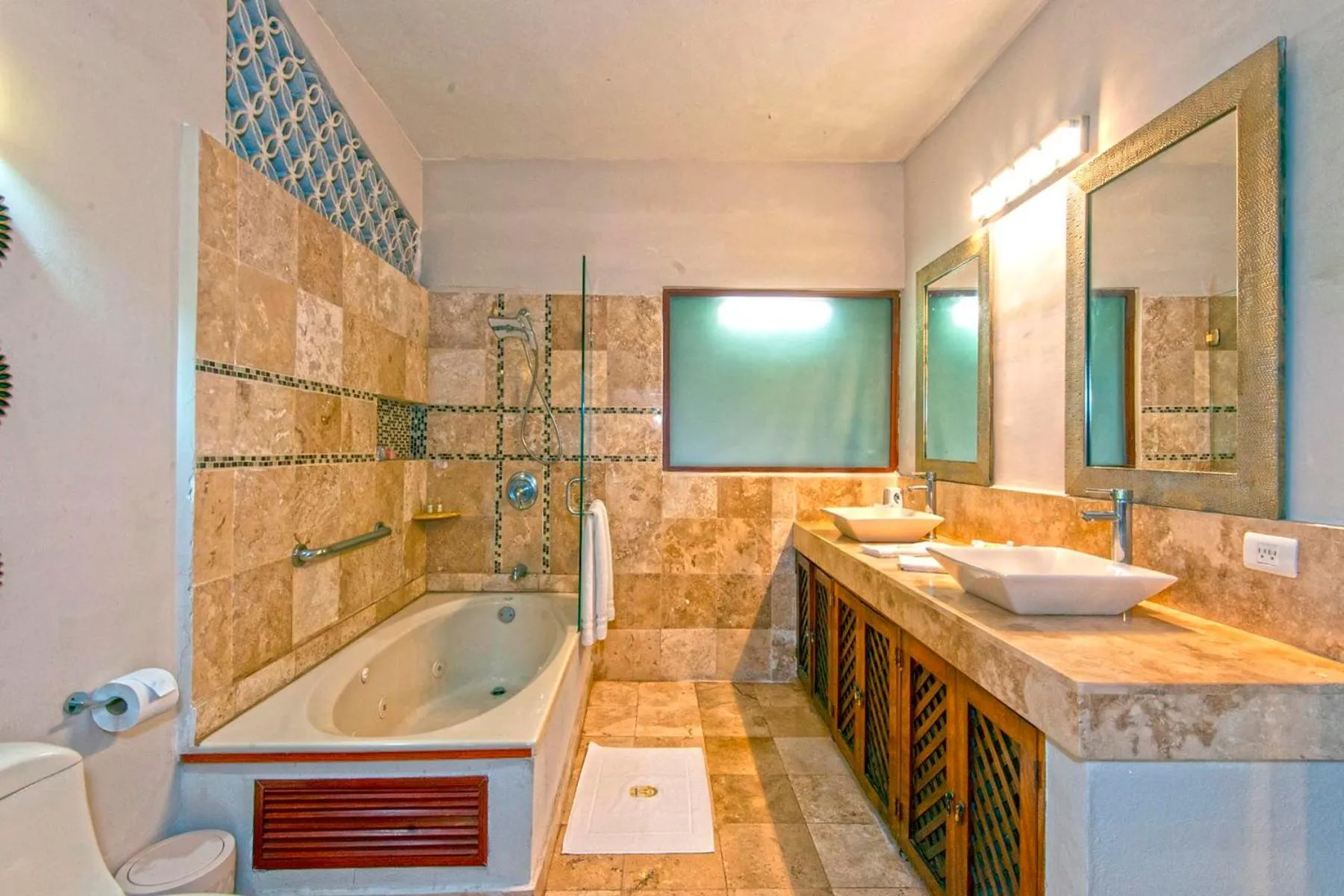 Bathroom in Vallarta Shores Beach Hotel