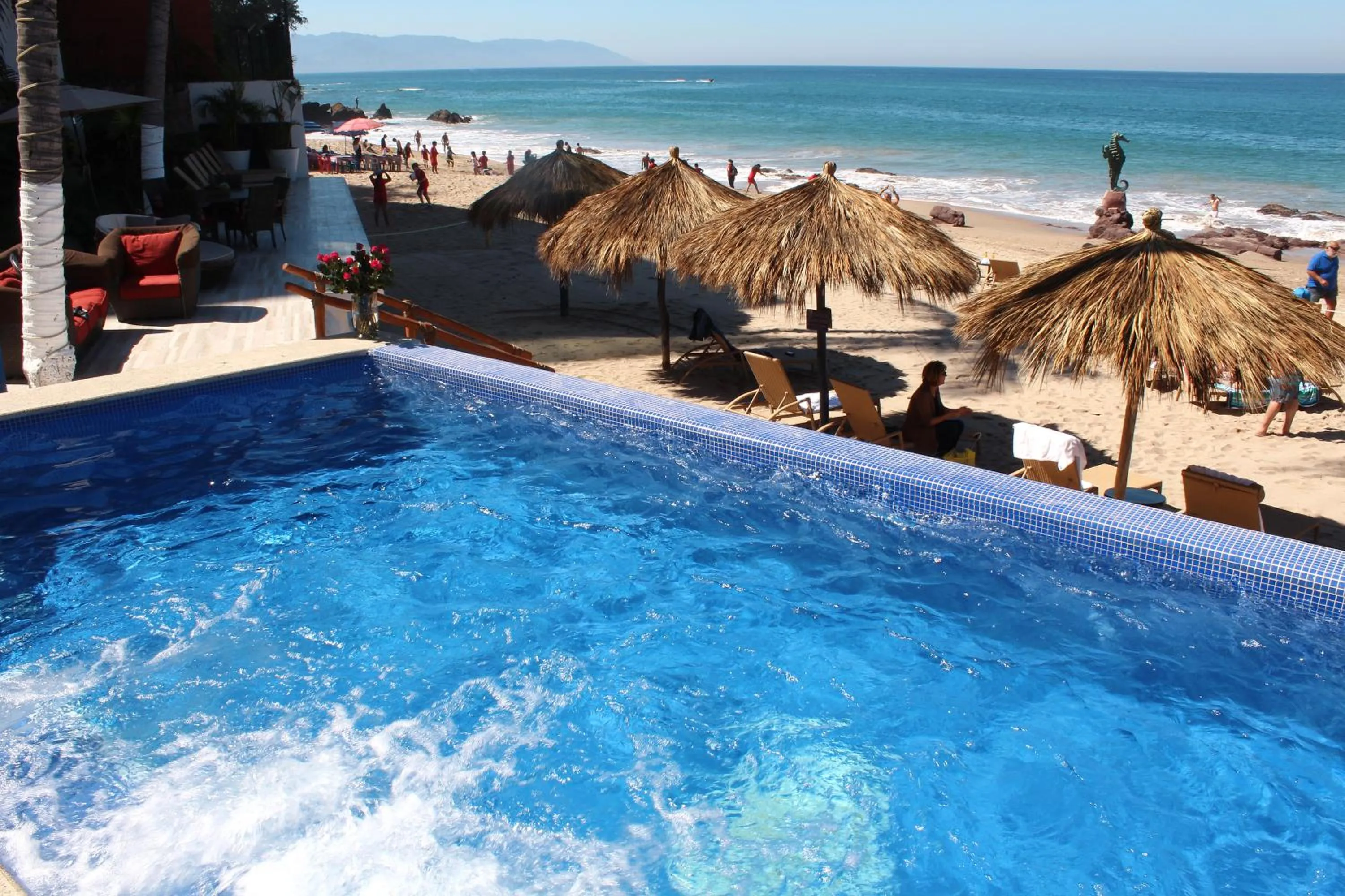 Beach in Vallarta Shores Beach Hotel