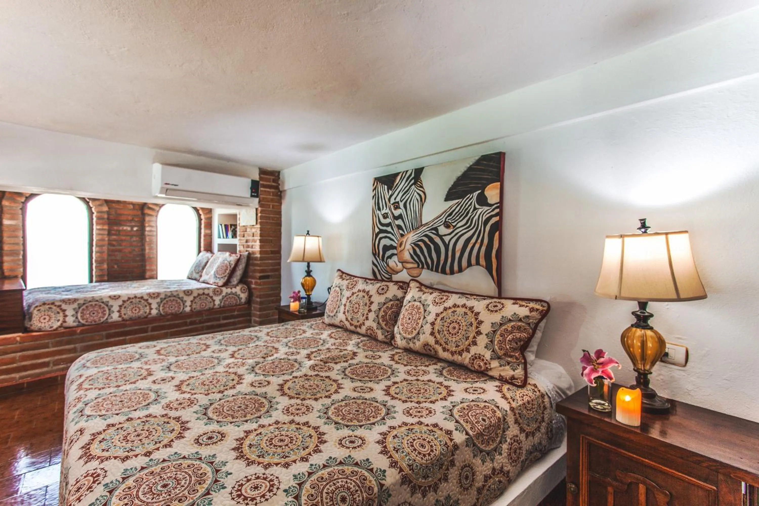Bedroom, Bed in Vallarta Shores Beach Hotel