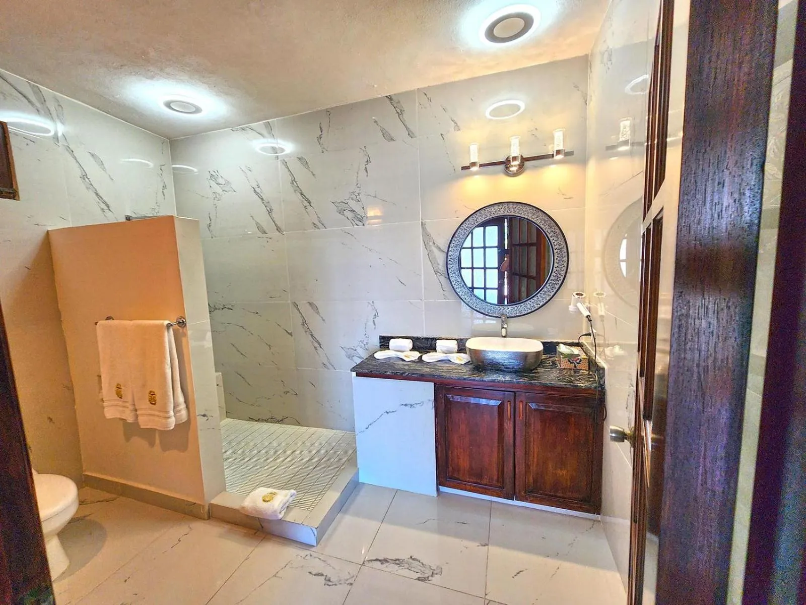 Bathroom in Vallarta Shores Beach Hotel