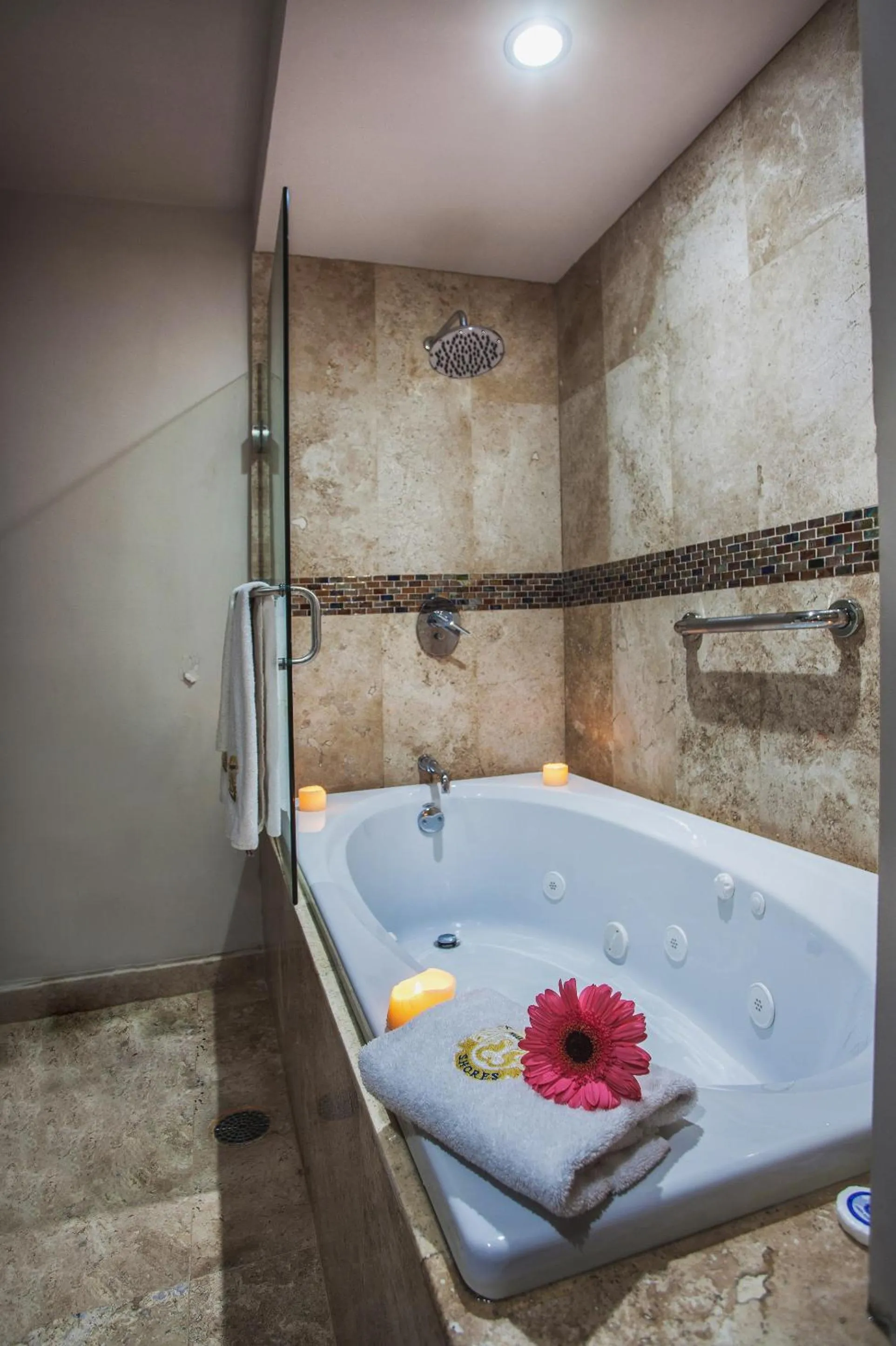 Shower in Vallarta Shores Beach Hotel