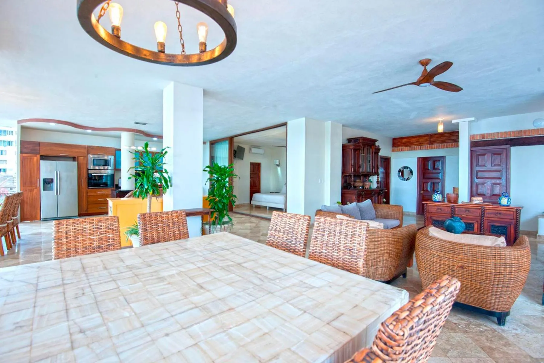 Living room in Vallarta Shores Beach Hotel