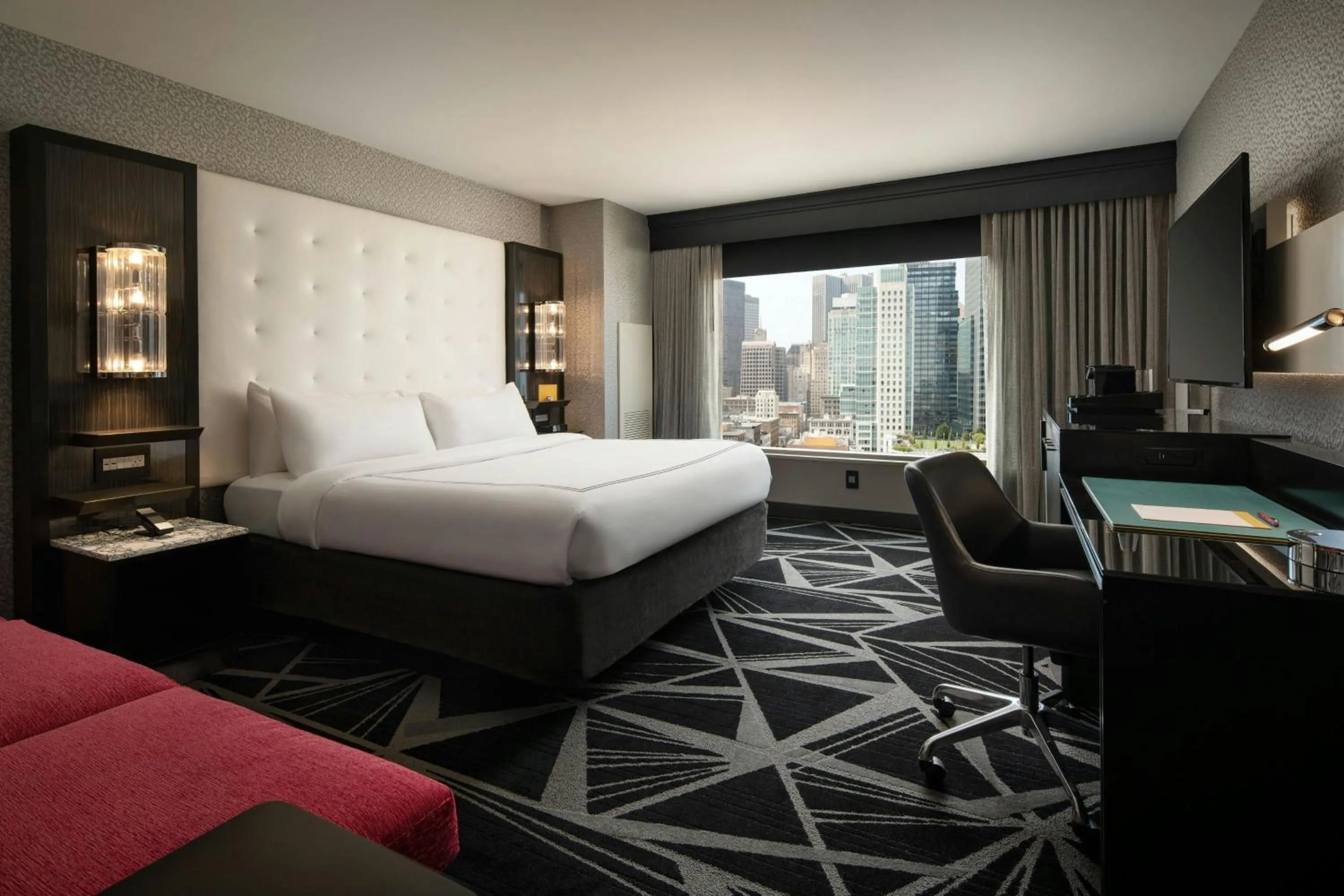 Photo of the whole room, Bed in The Clancy, Autograph Collection