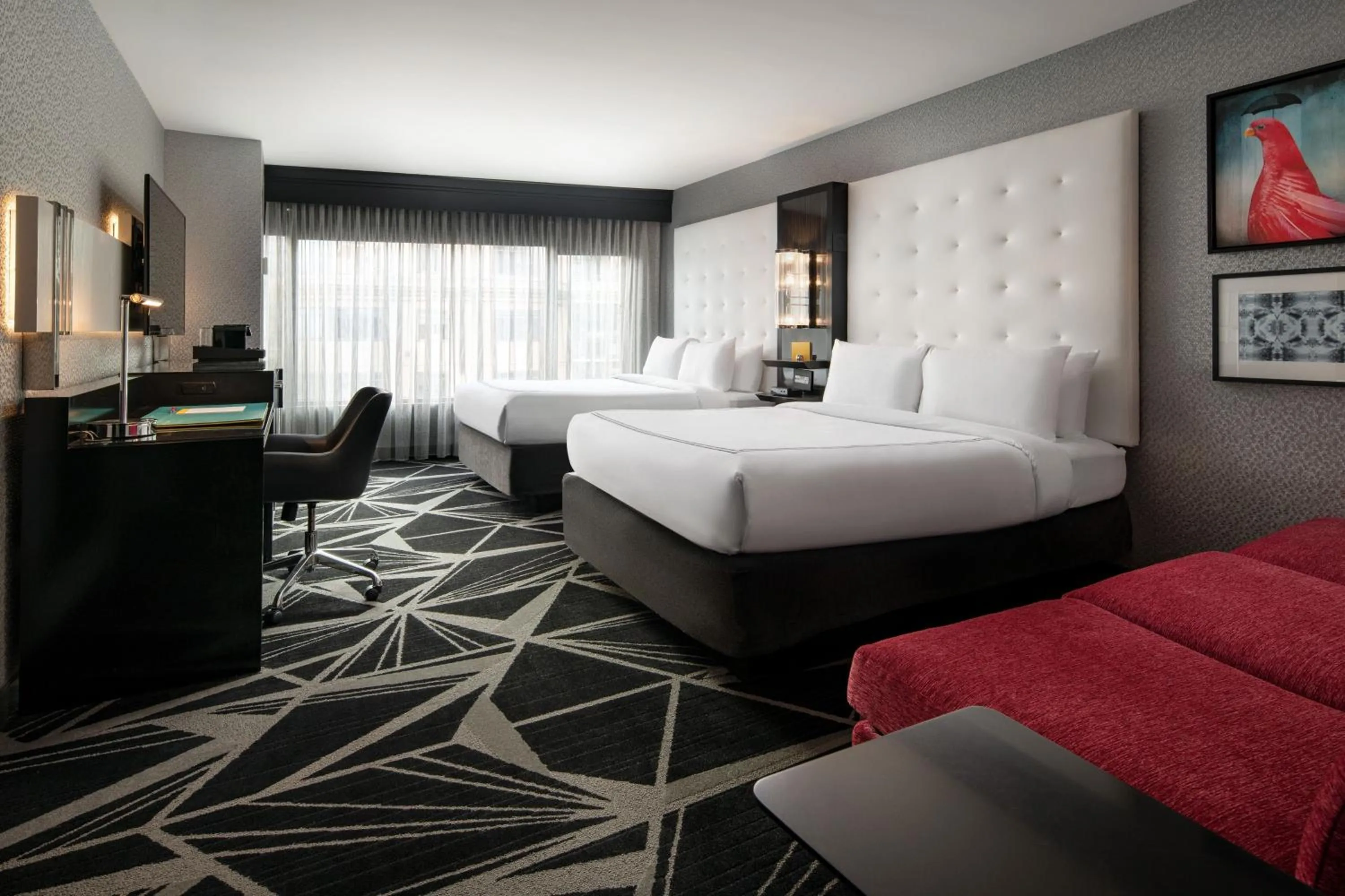 Photo of the whole room, Bed in The Clancy, Autograph Collection