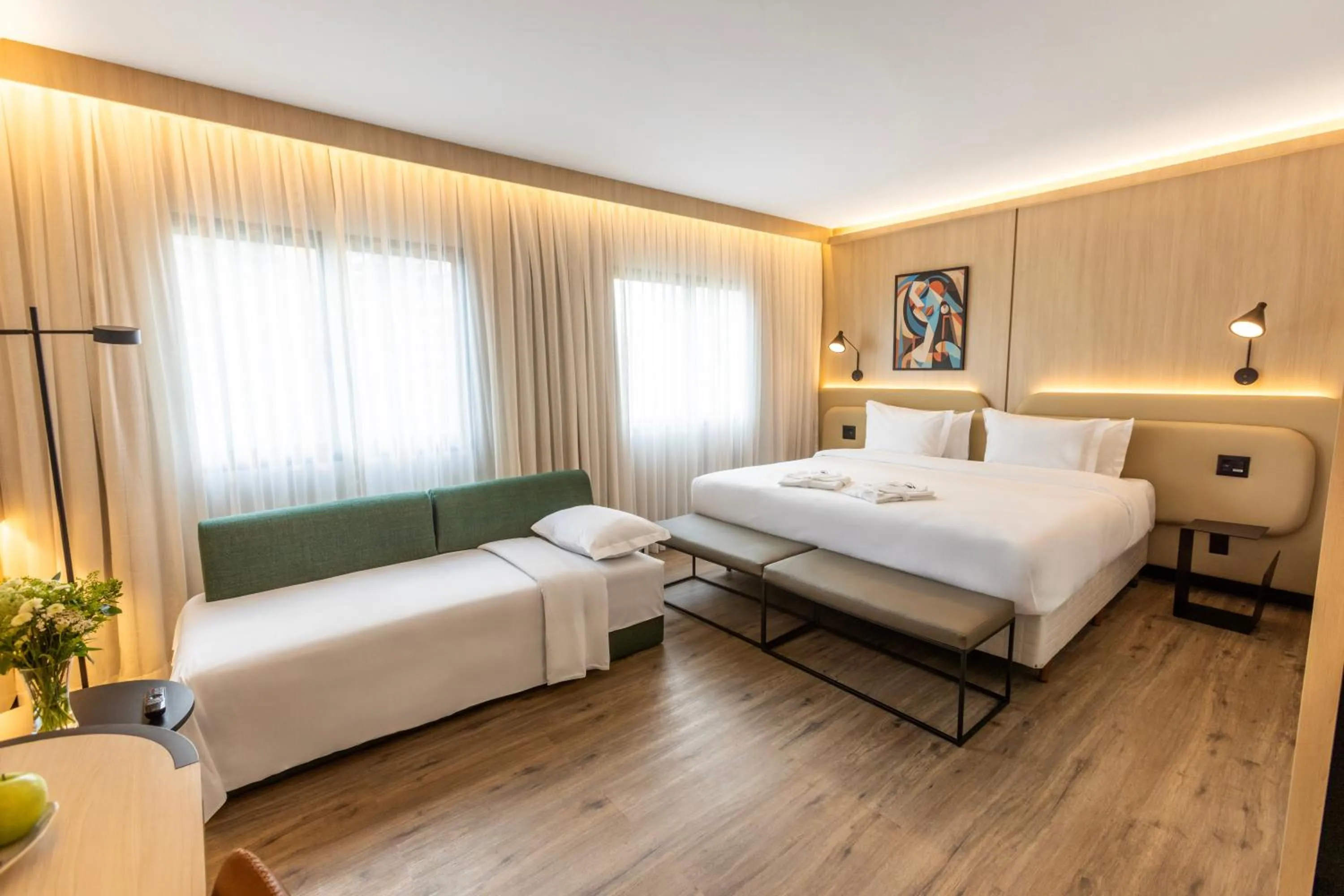 Bed in Intercity Pamplona - The Universe Paulista