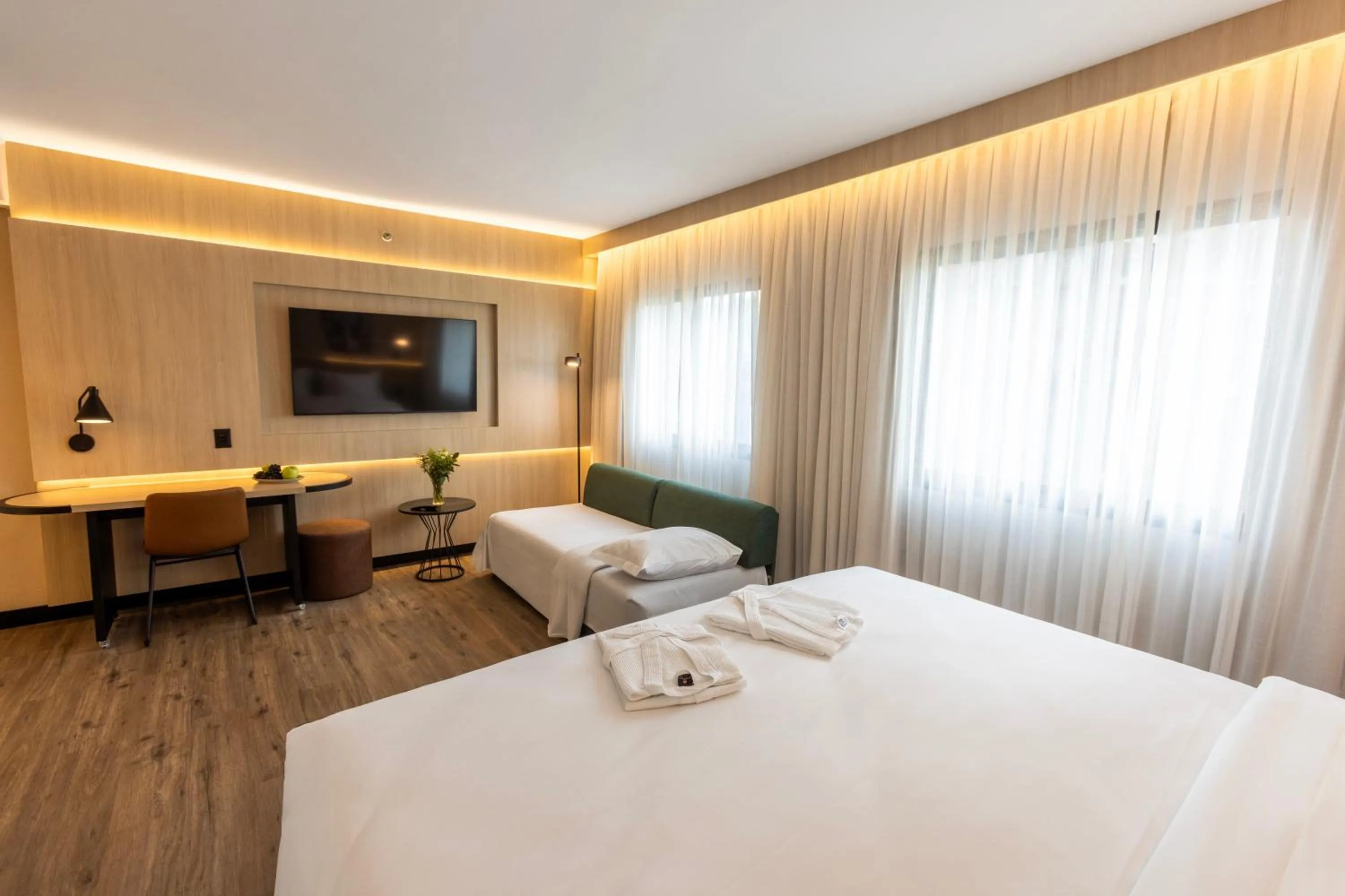 Bed in Intercity Pamplona - The Universe Paulista