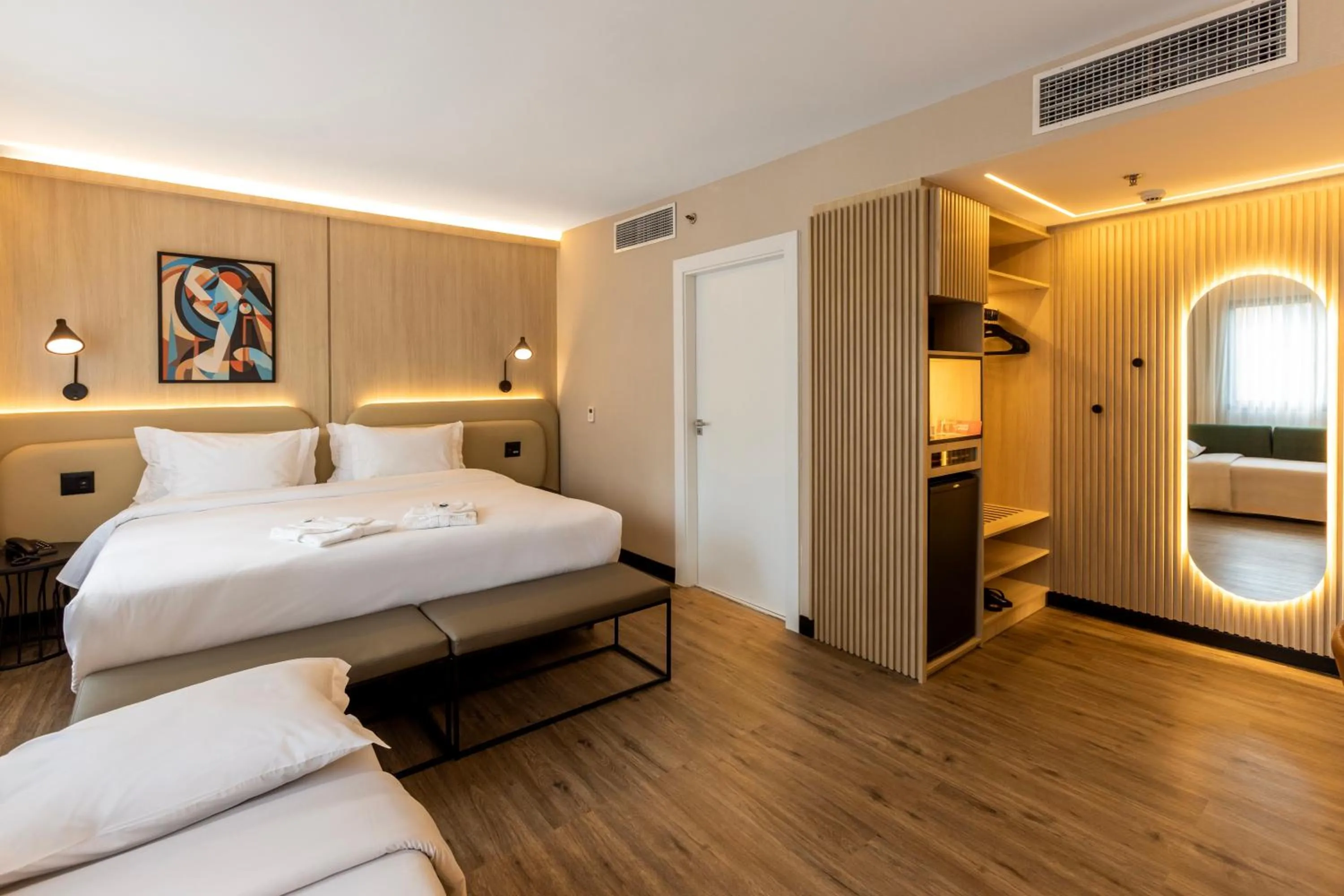 Bed in Intercity Pamplona - The Universe Paulista