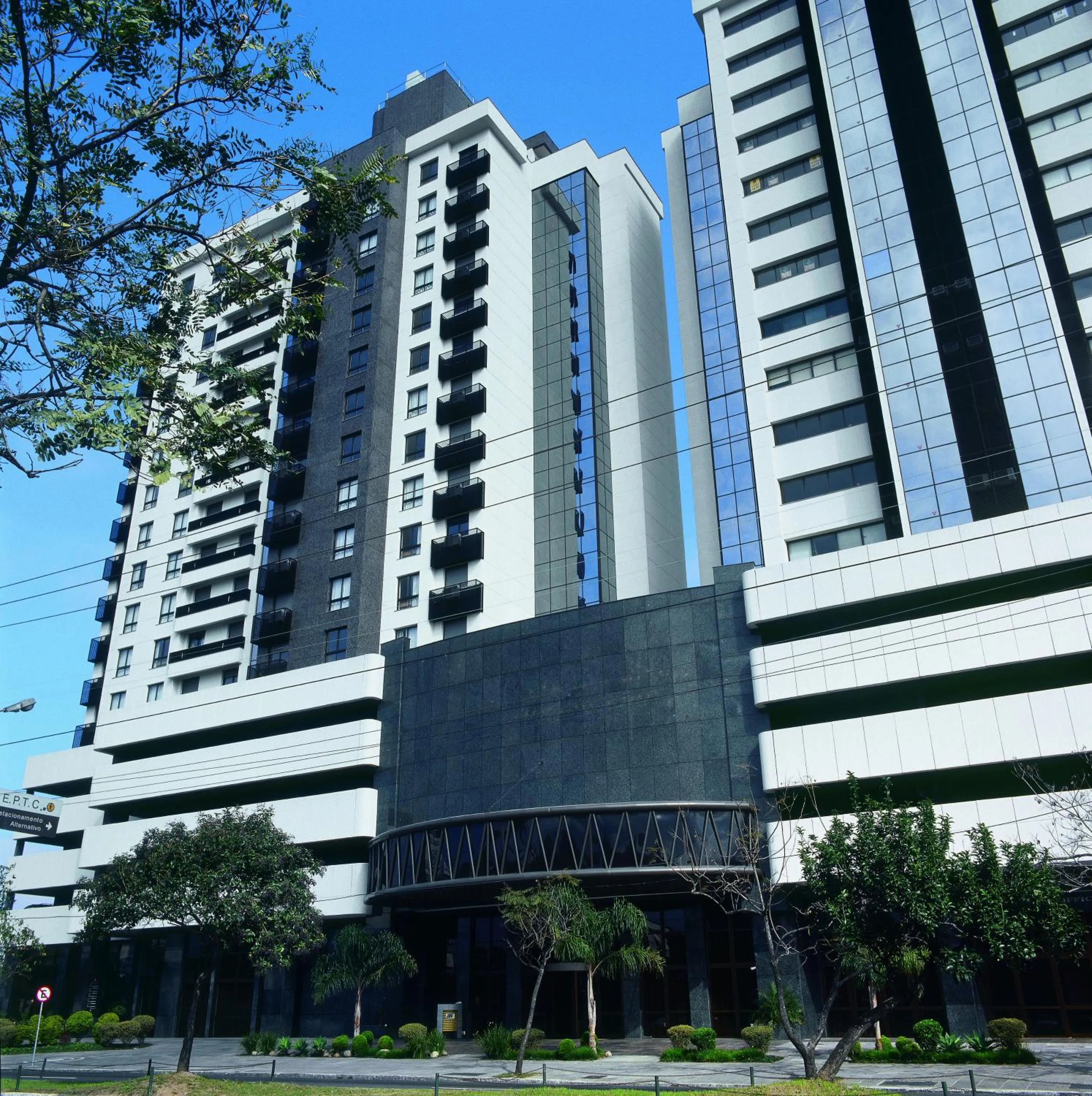 Facade/entrance in Intercity Porto Alegre Praia de Belas