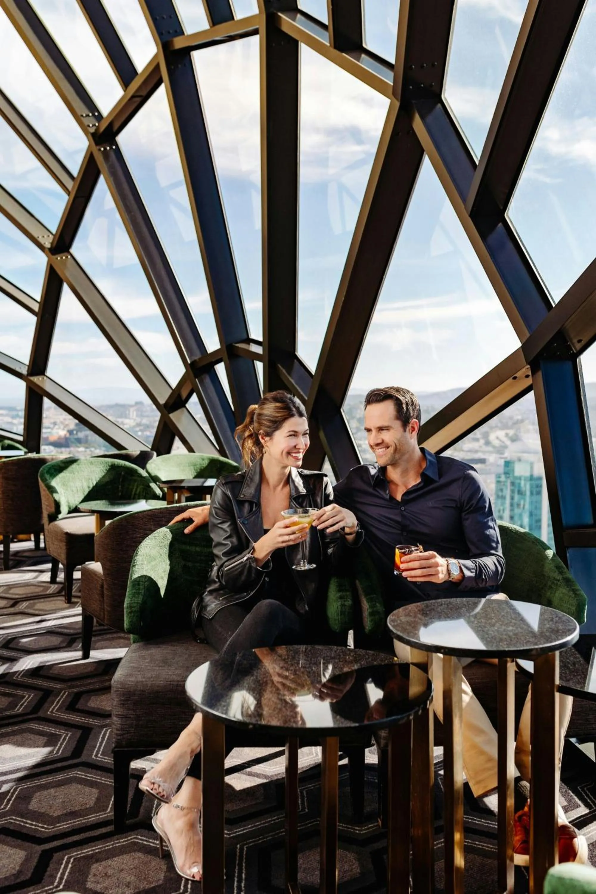 Lounge or bar in San Francisco Marriott Marquis Union Square