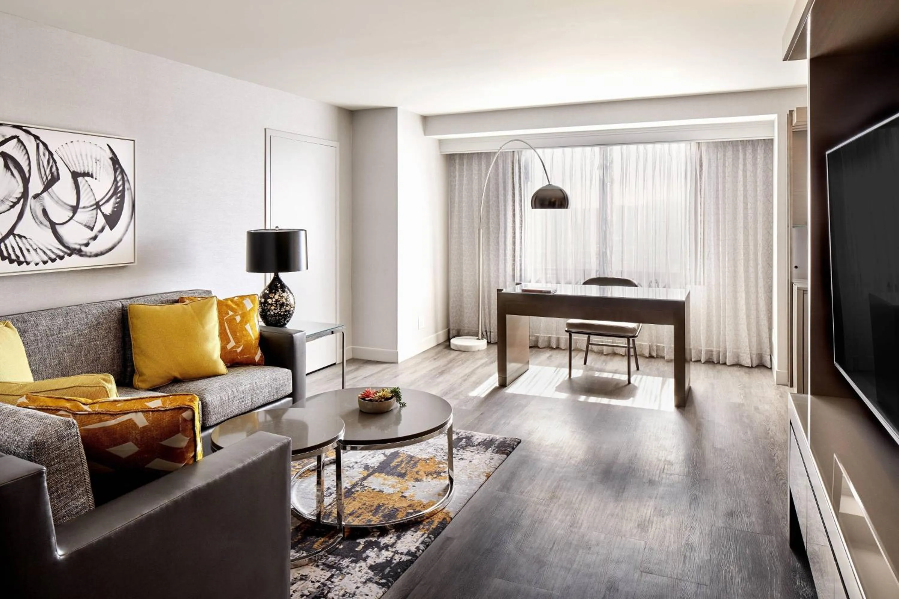 Living room in San Francisco Marriott Marquis Union Square