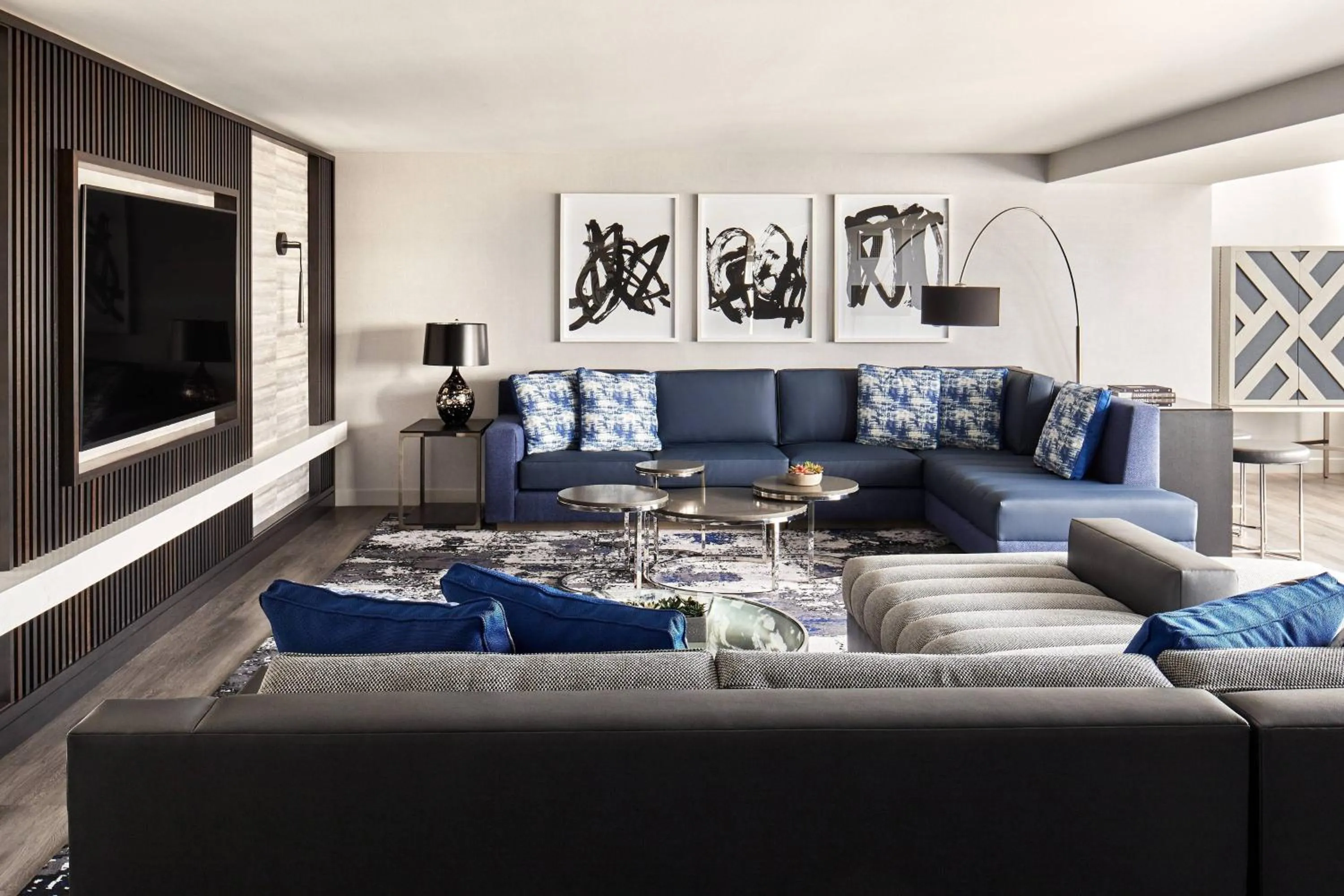 Living room in San Francisco Marriott Marquis Union Square