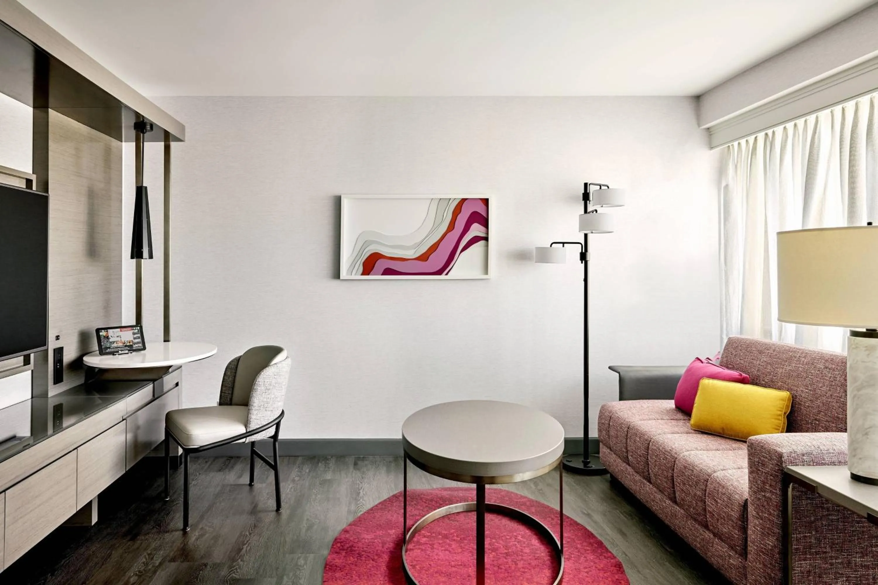 Living room in San Francisco Marriott Marquis Union Square