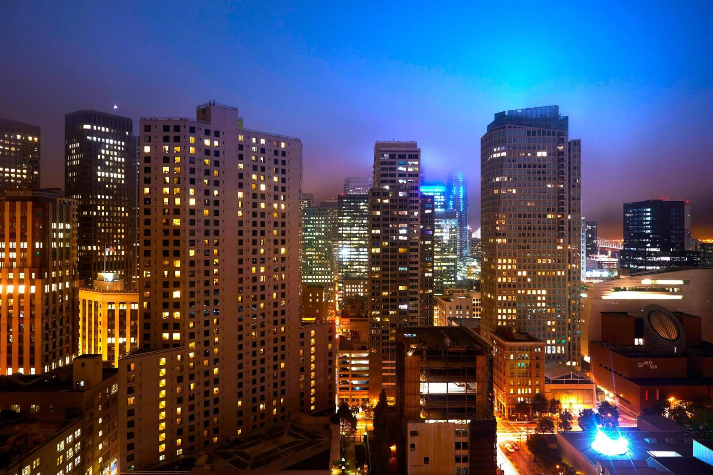 Photo of the whole room in San Francisco Marriott Marquis Union Square