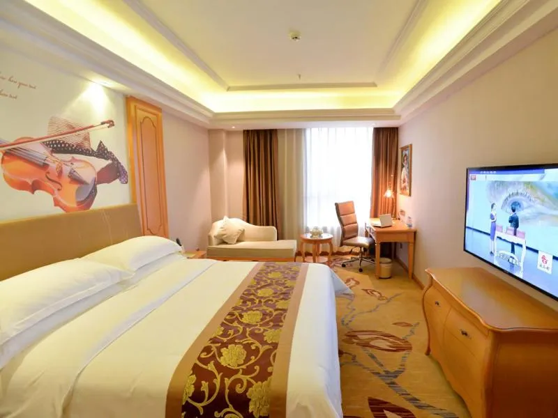 Bed in Vienna Hotel Shantou Chaoyang Mianxi Road