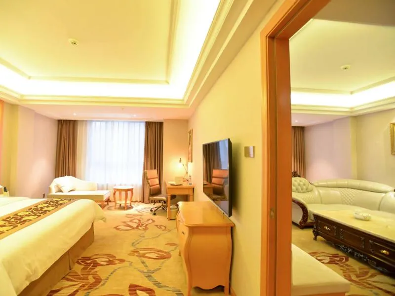 Bed in Vienna Hotel Shantou Chaoyang Mianxi Road