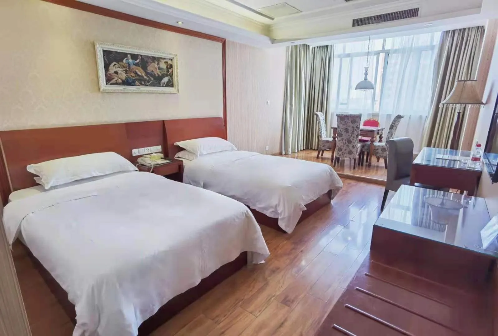 Bed in Vienna Hotel Nantong Tongzhou Bus Station