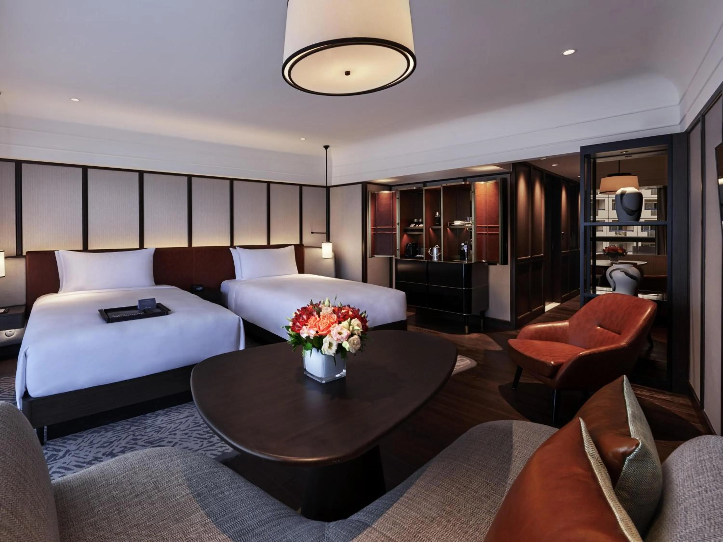 Bedroom, Bed in Fairmont Singapore