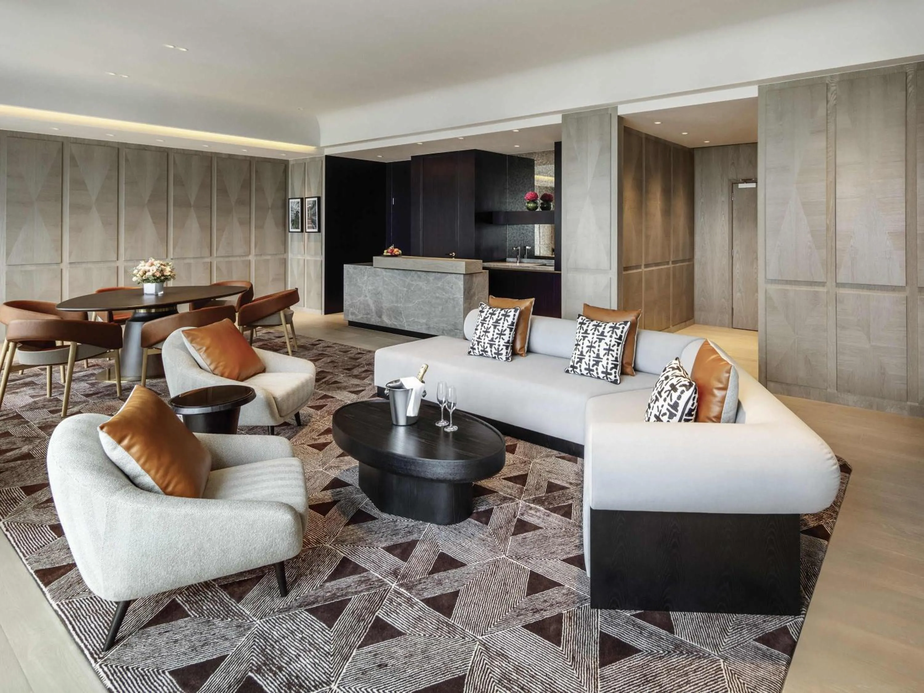 Bedroom in Fairmont Singapore