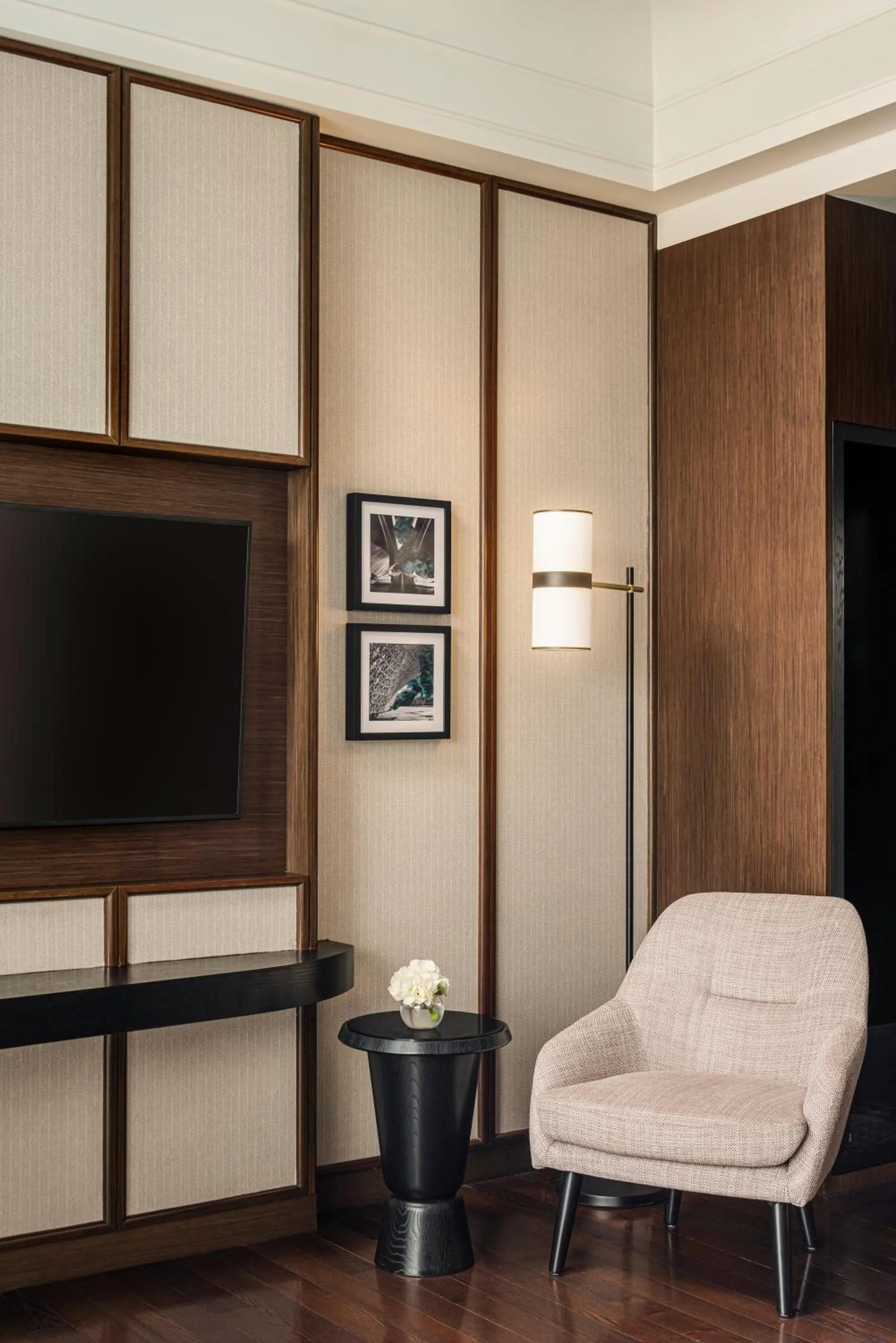 Bedroom in Fairmont Singapore