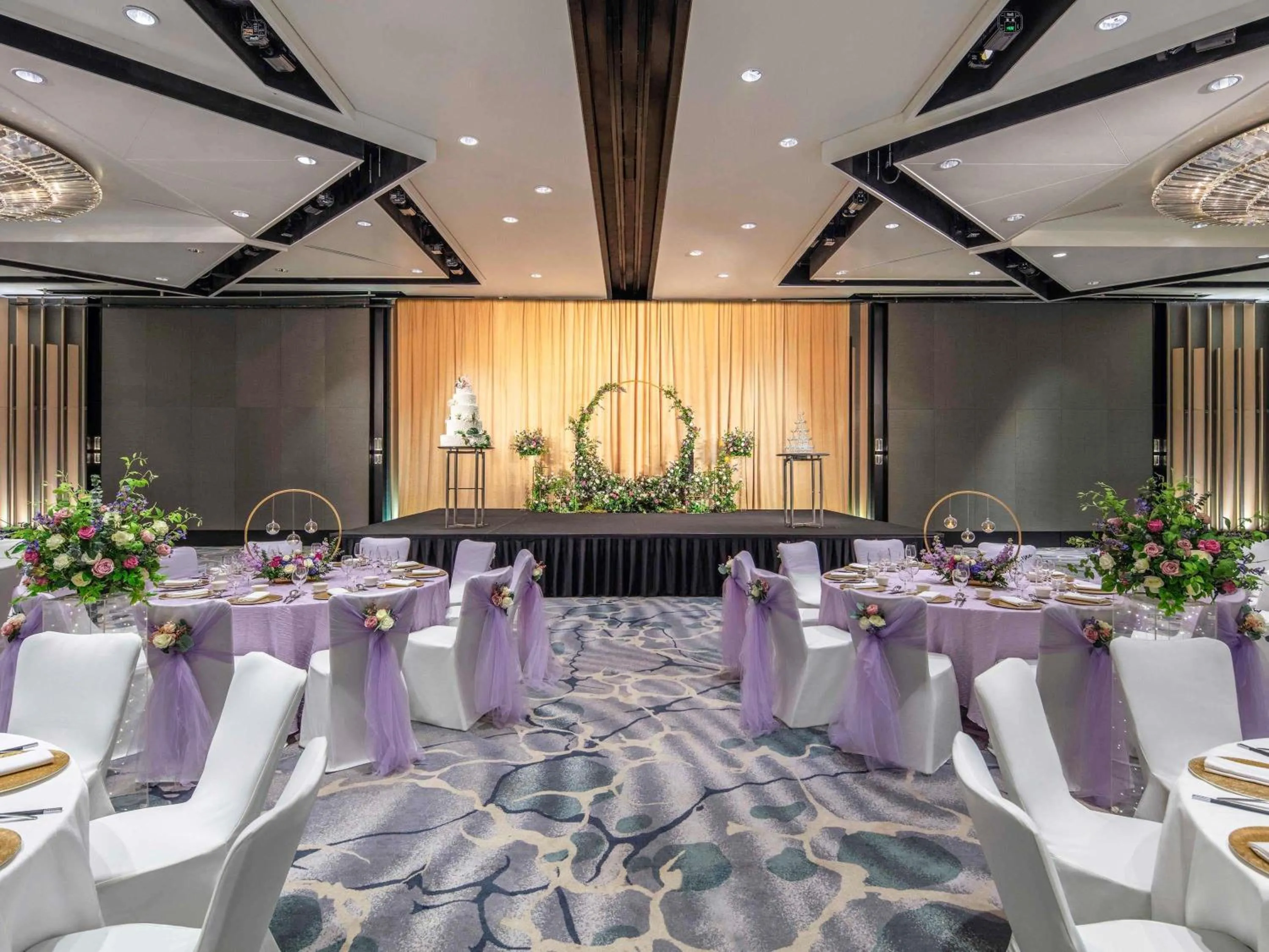 wedding in Fairmont Singapore