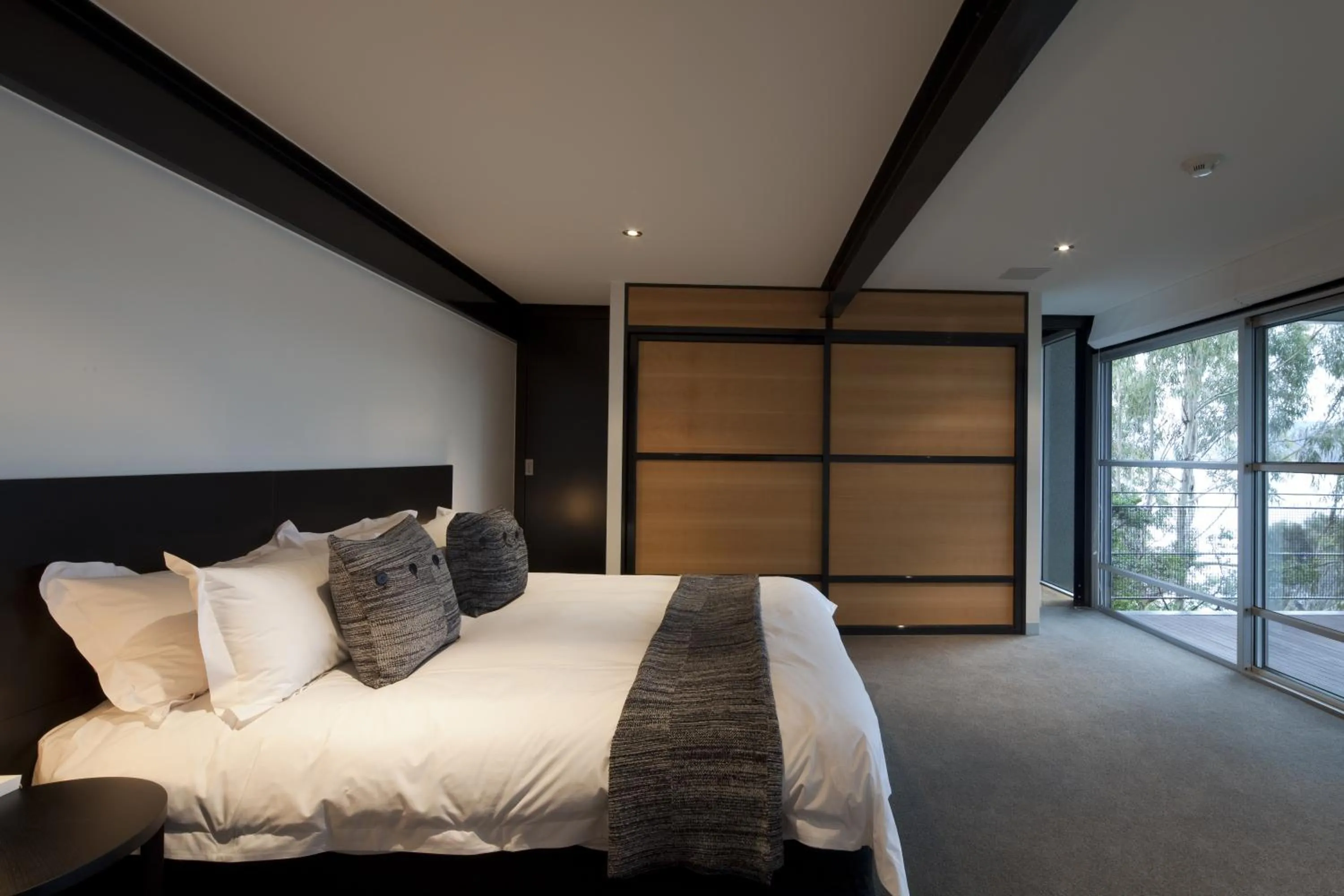 Bedroom, Bed in MONA Pavilions