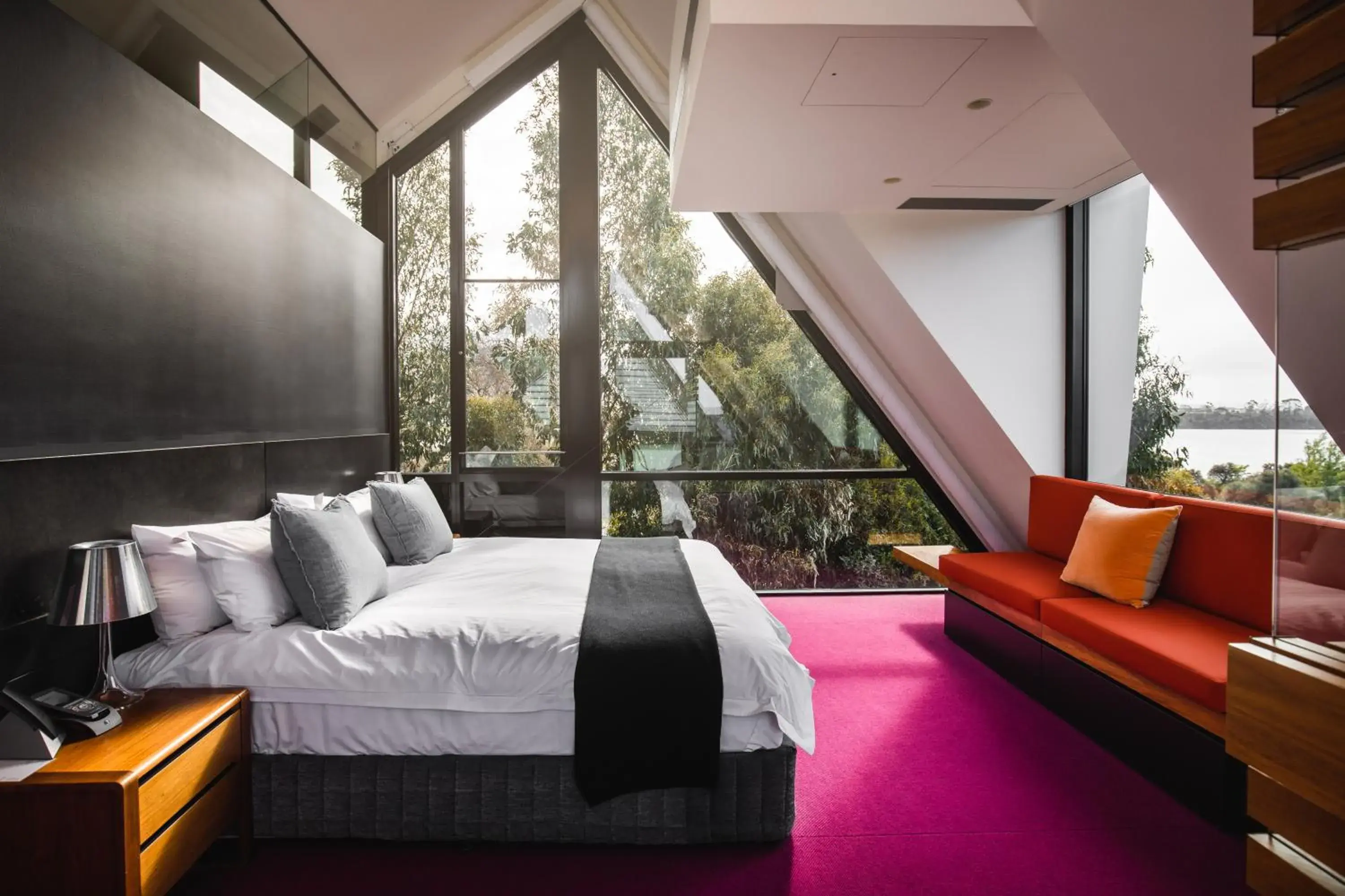 Bed in MONA Pavilions Bed in MONA Pavilions