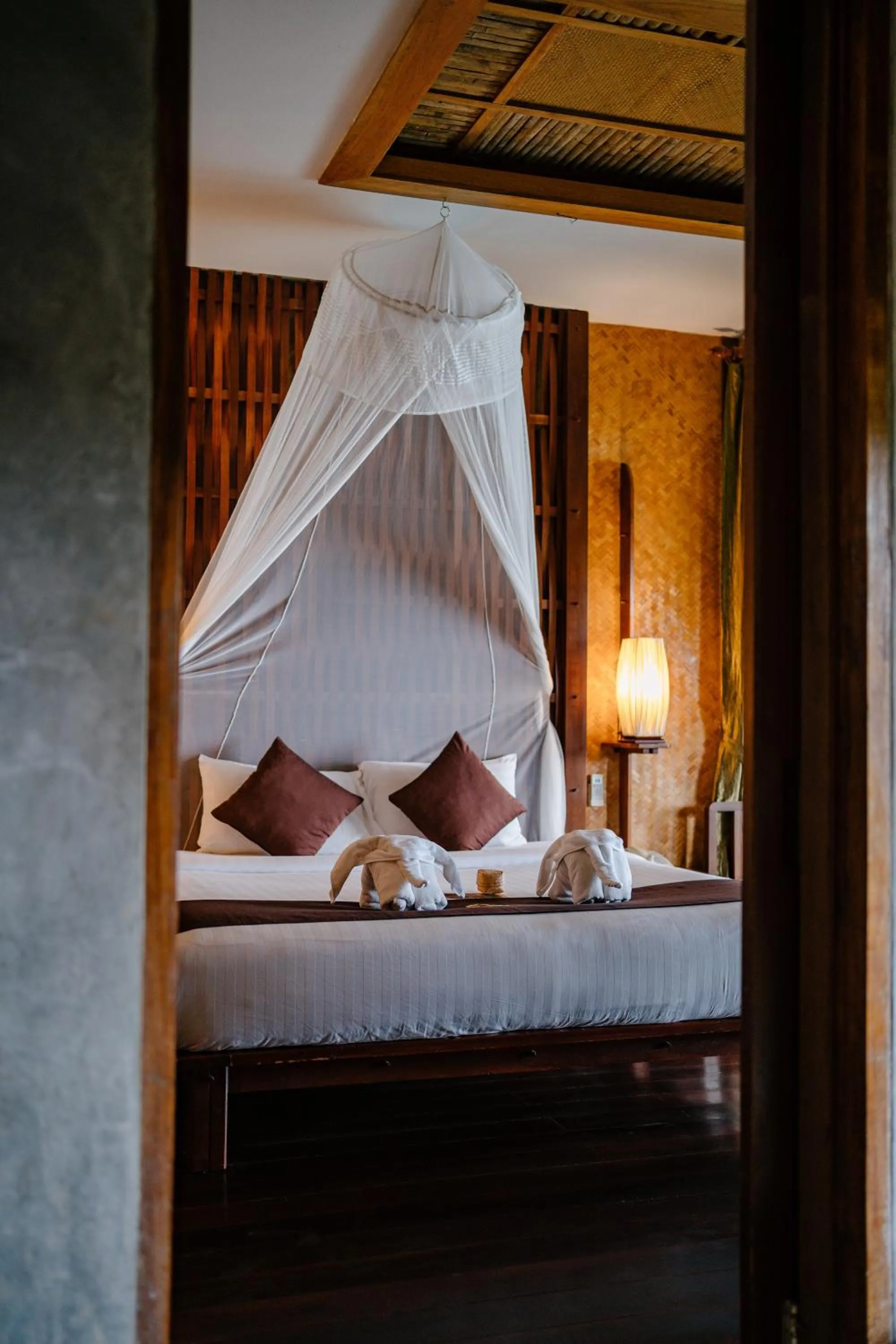 Bed in Railay Great View Resort