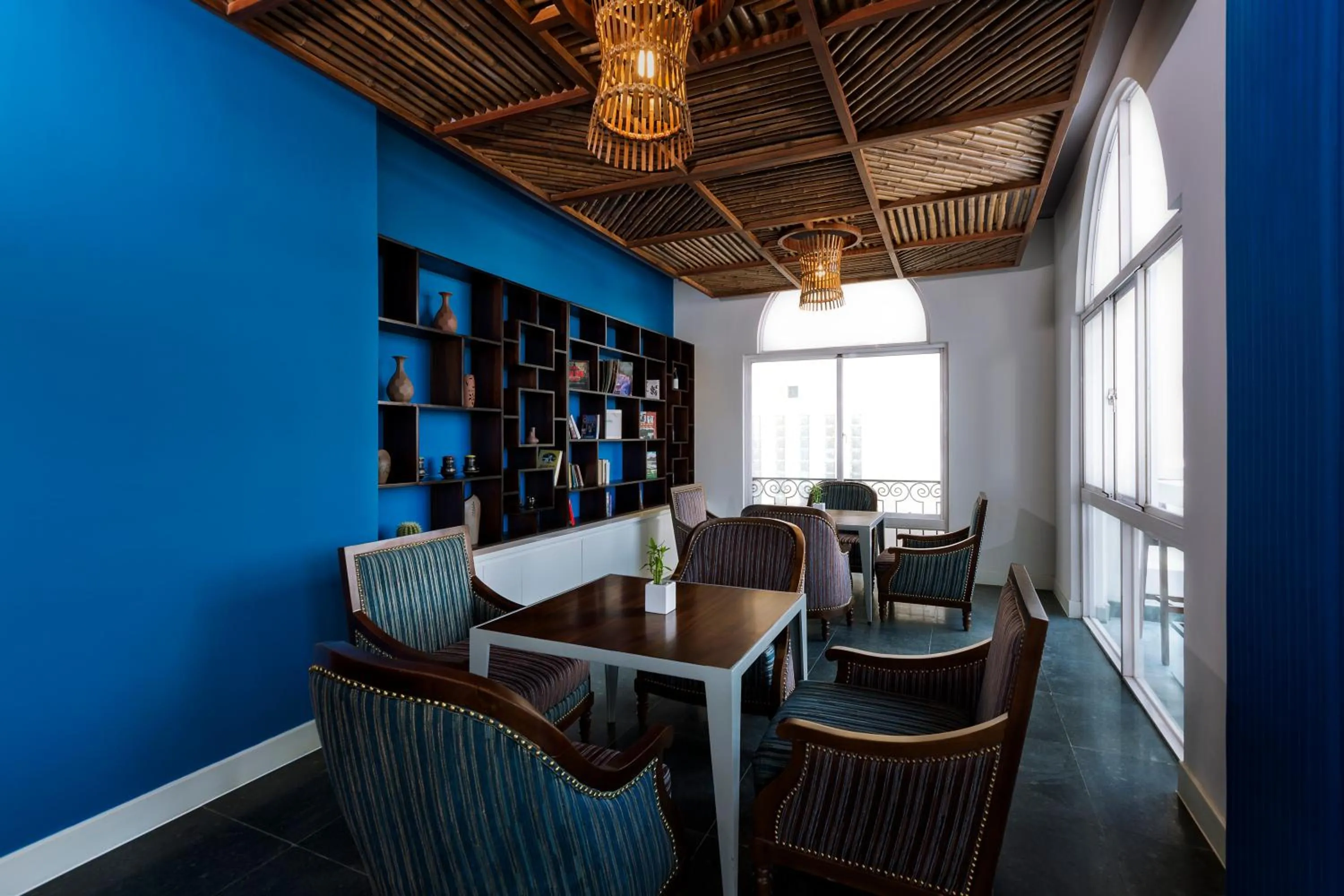 Library in Alba Spa Hotel