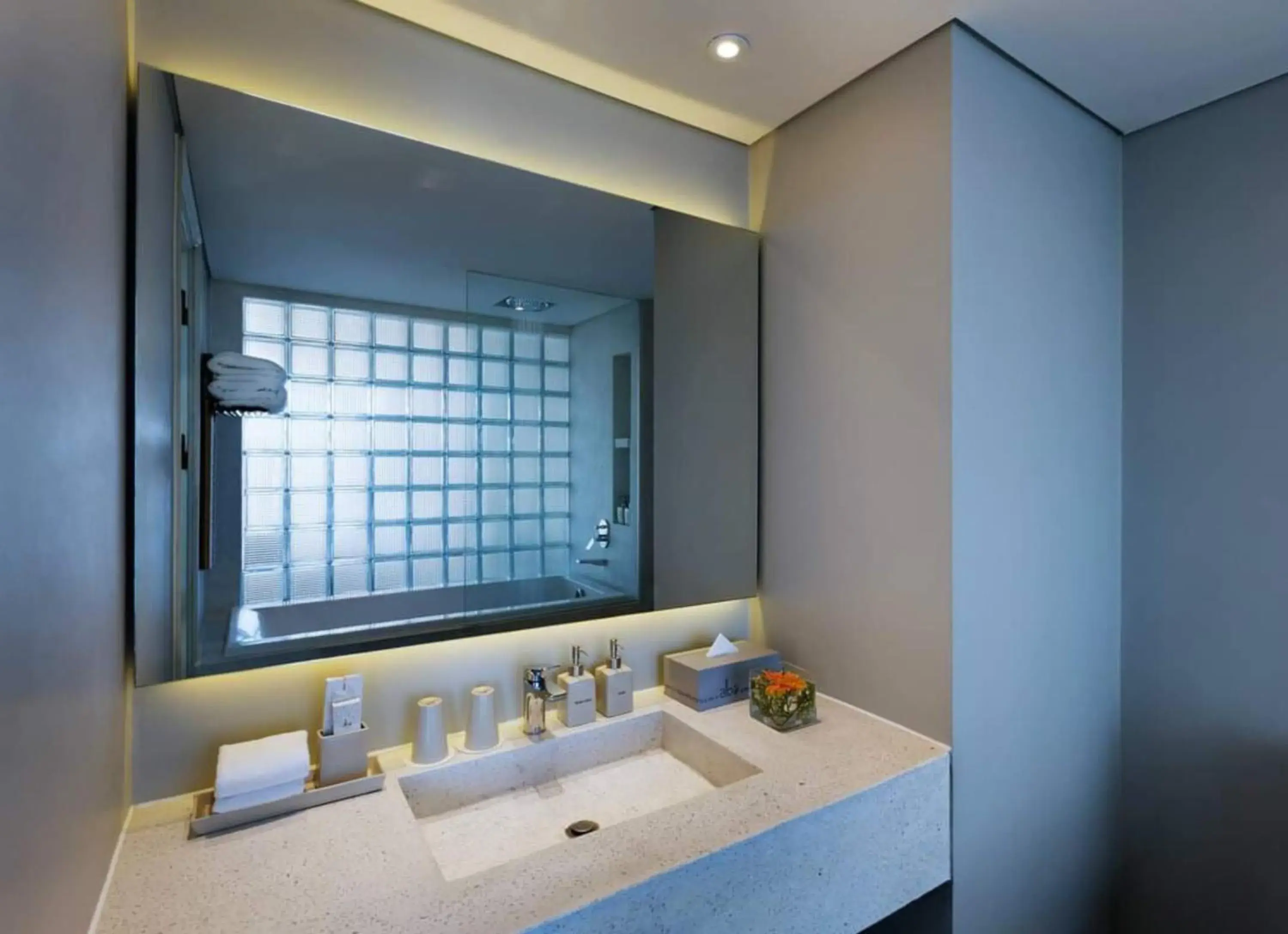 Bathroom in Alba Spa Hotel Bathroom in Alba Spa Hotel