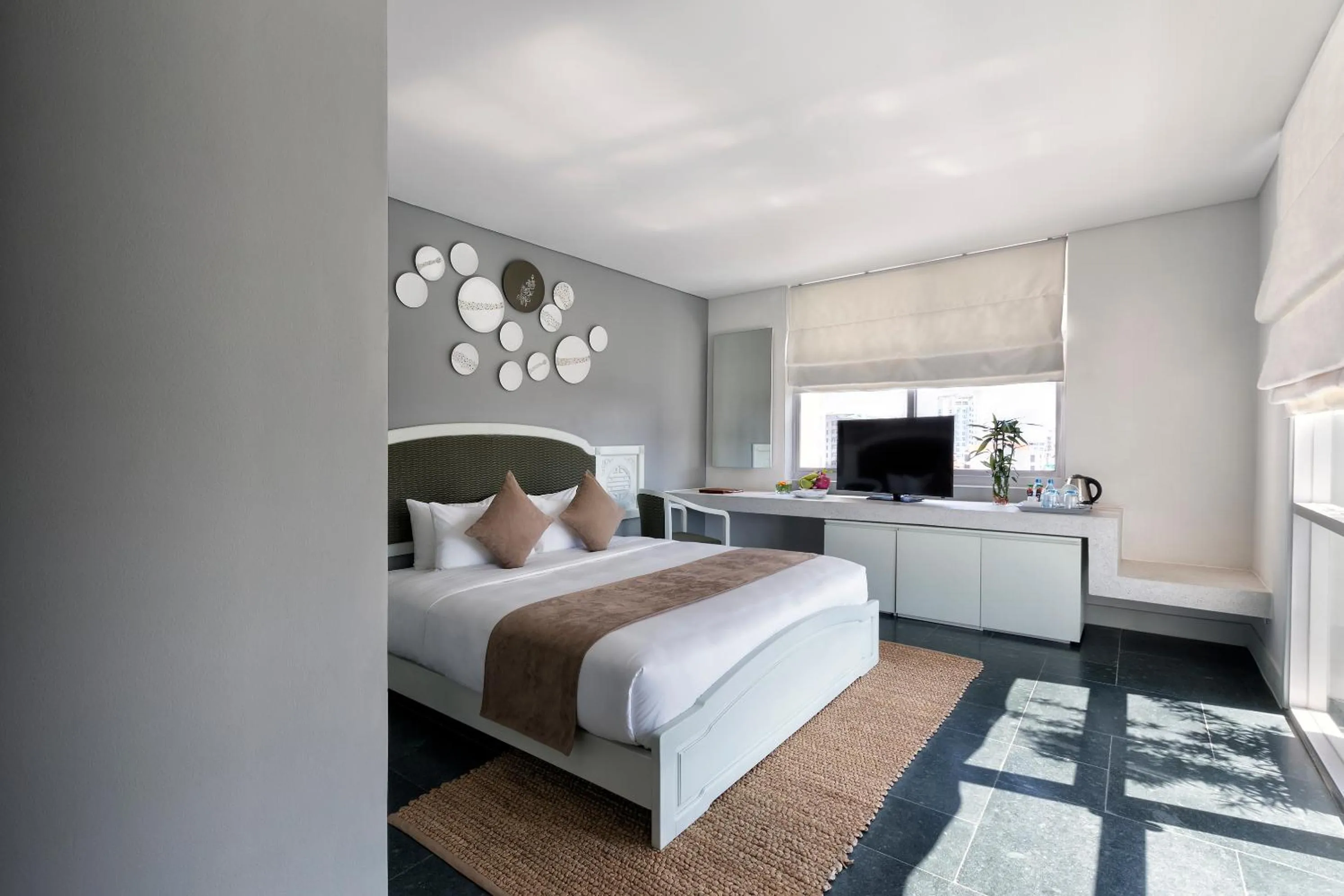 Bed in Alba Spa Hotel