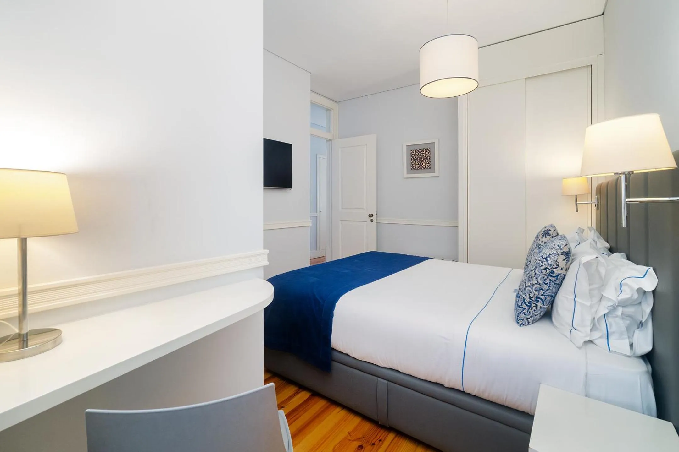 Bed in Villa Baixa - Lisbon Luxury Apartments