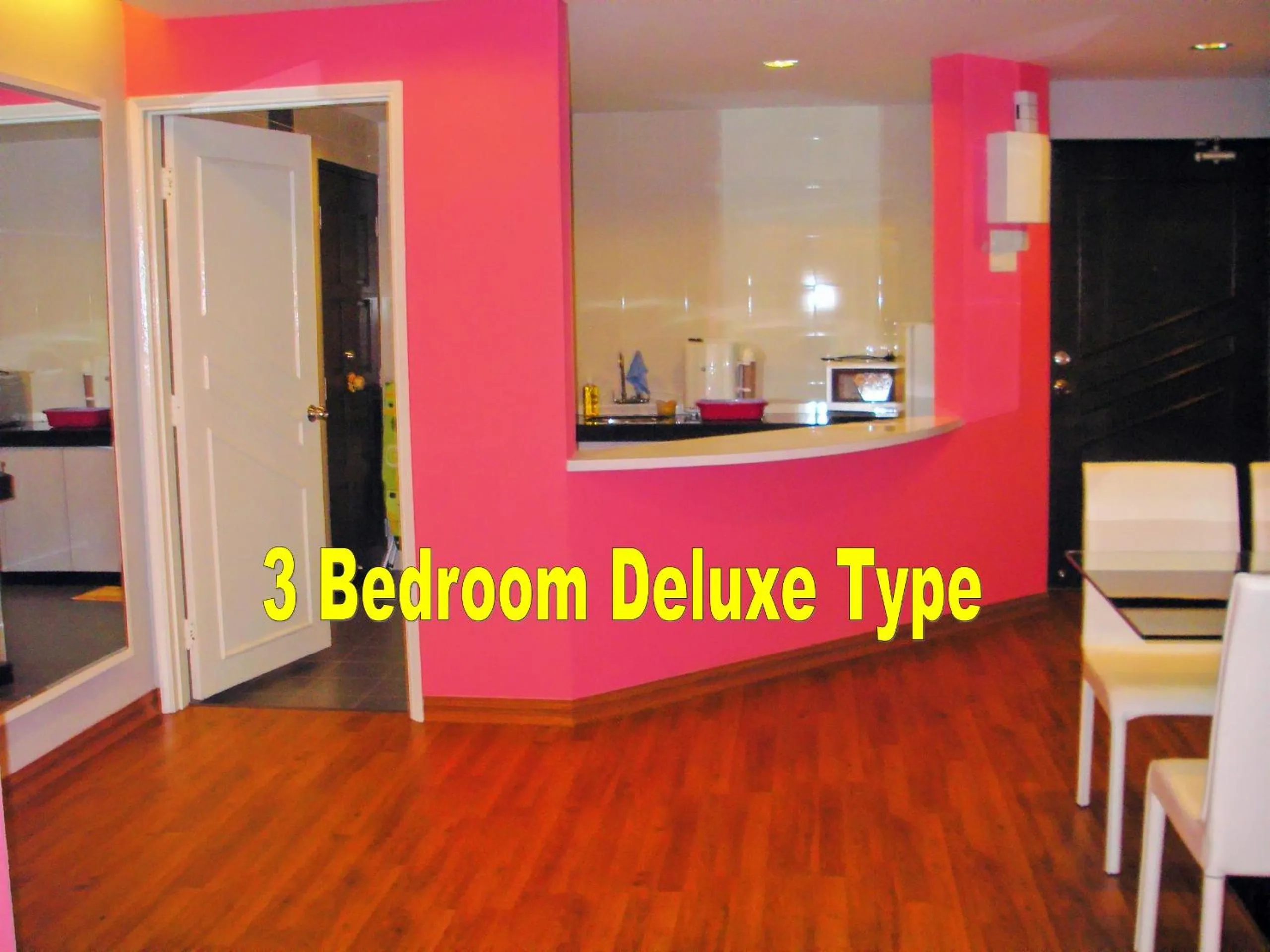 Text overlay in Malacca Hotel Apartment