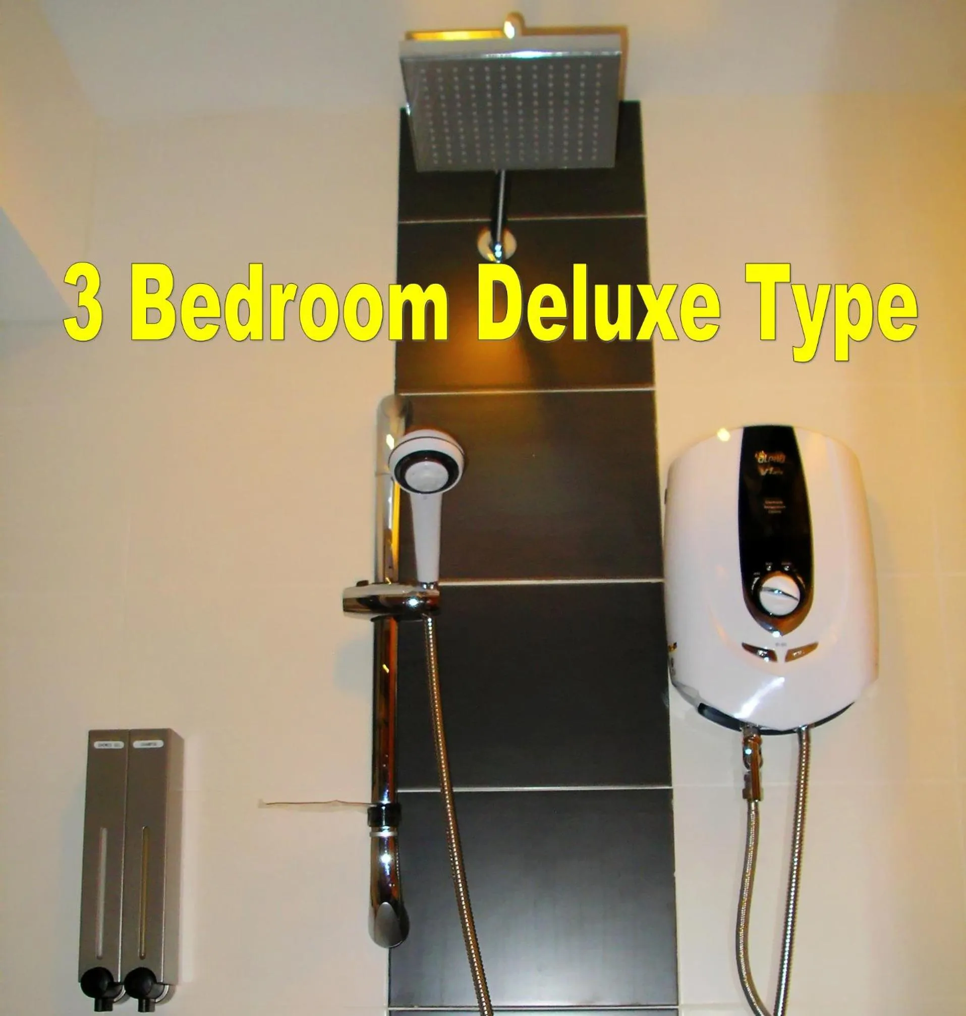 Text overlay in Malacca Hotel Apartment