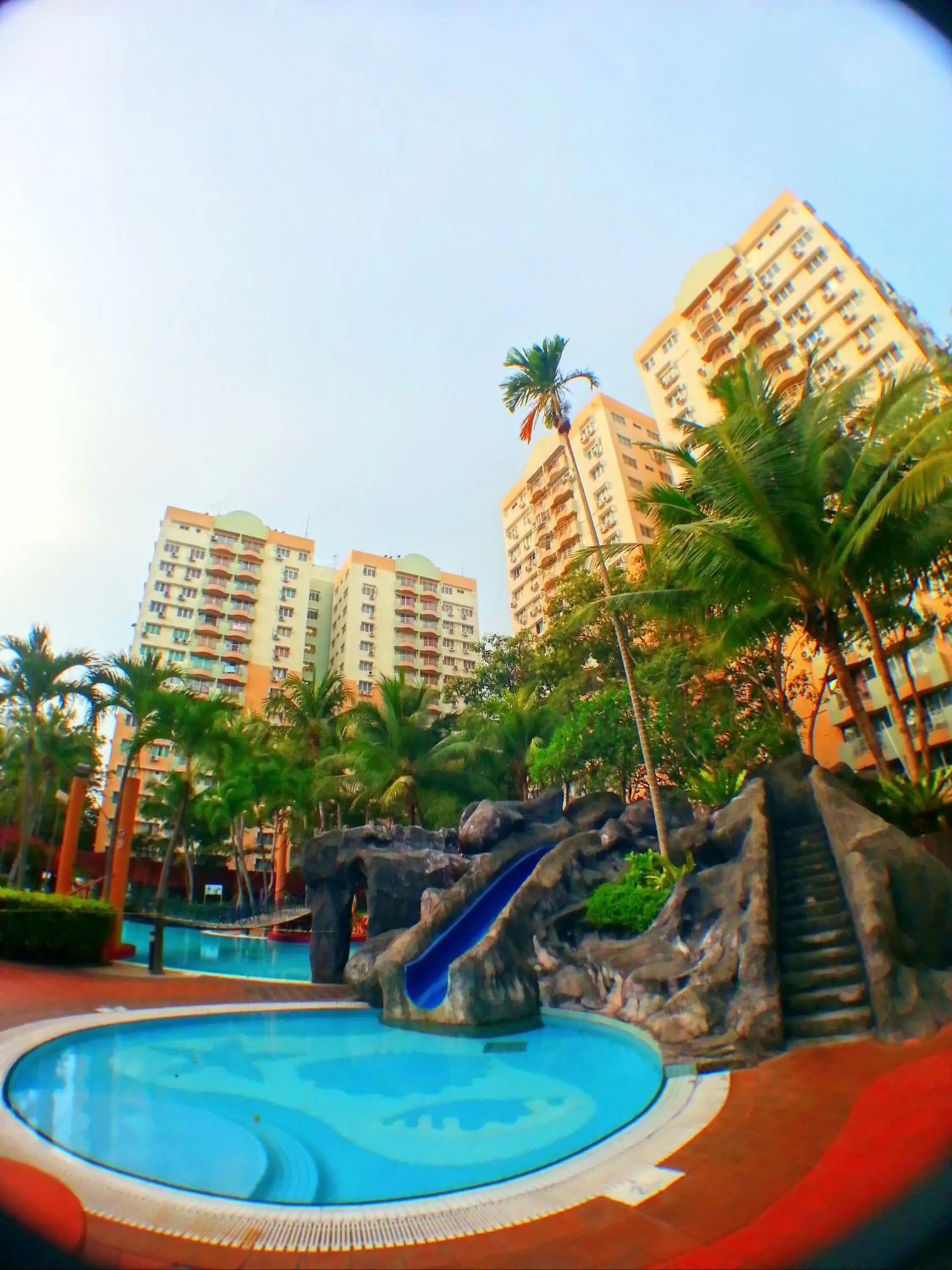 Swimming pool in Malacca Hotel Apartment