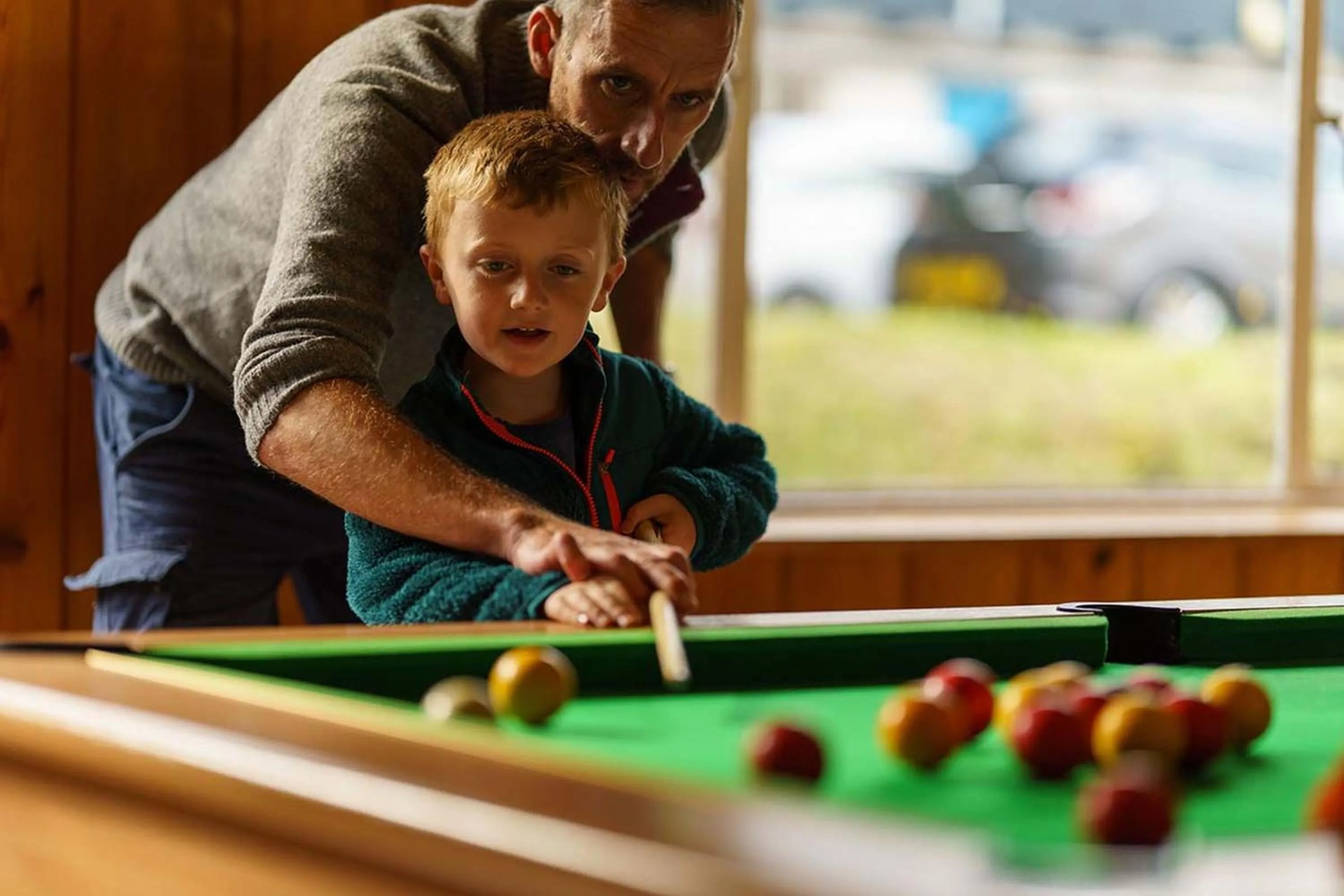 Game Room in Knoll House