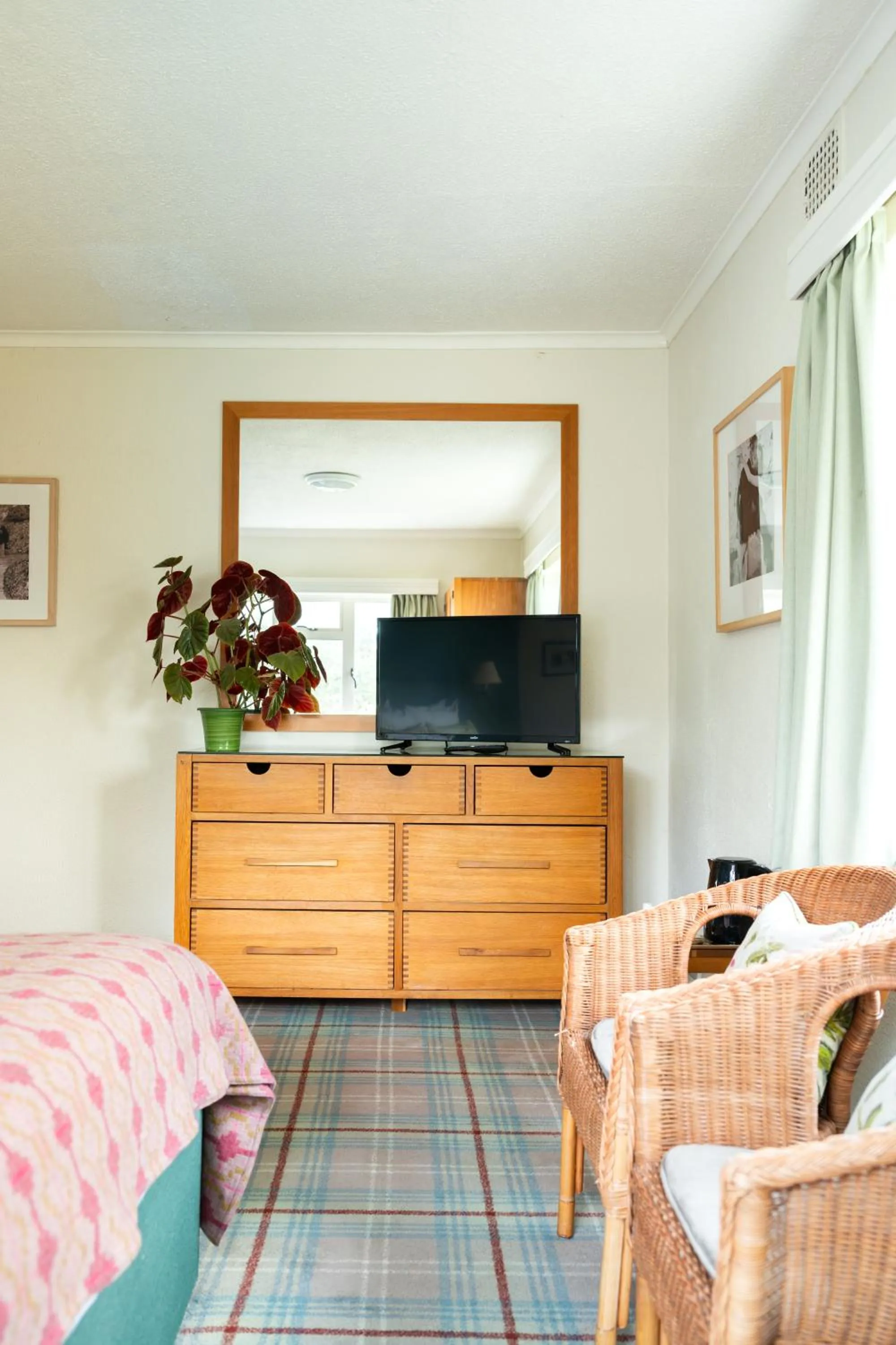 Seating area in Knoll House