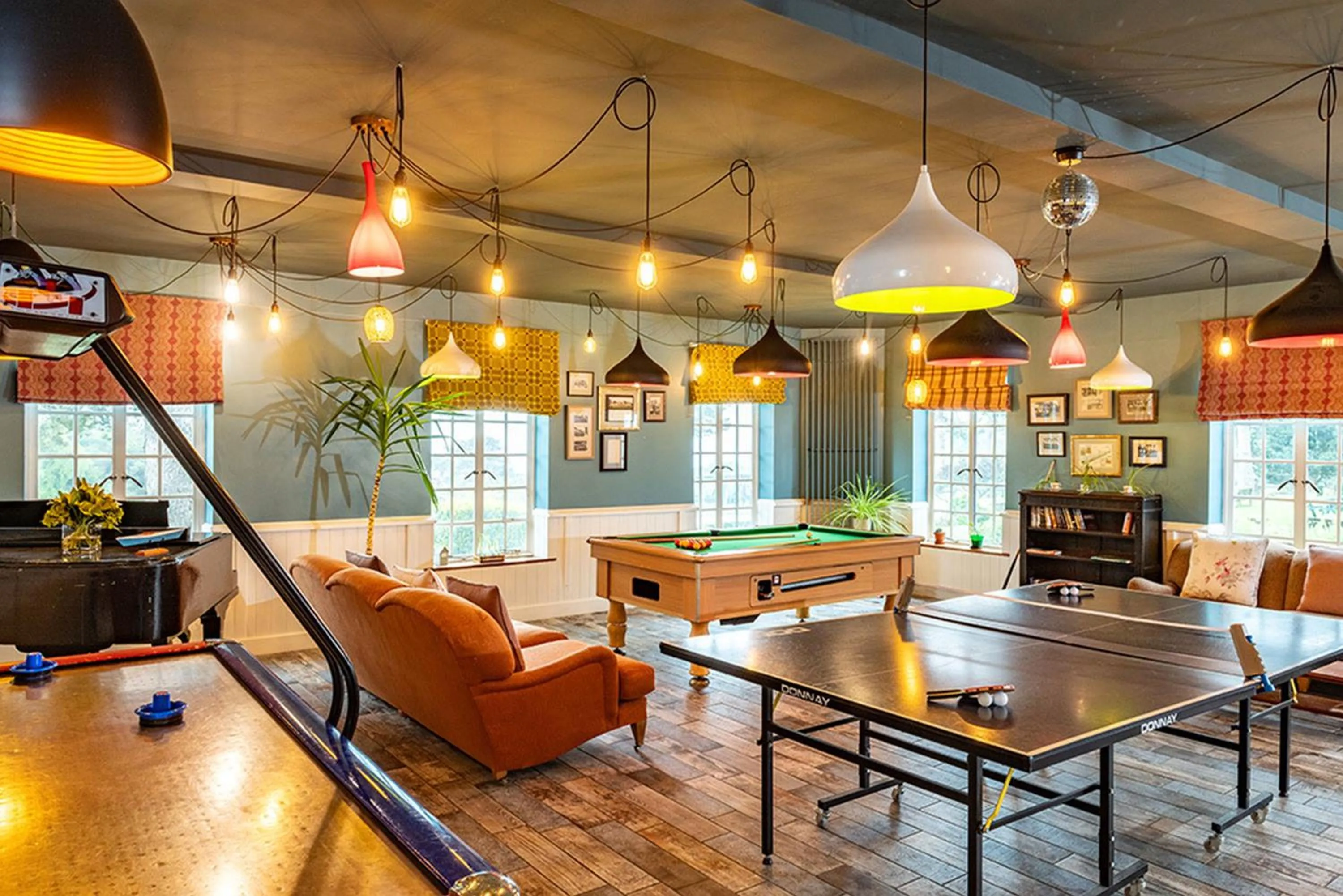 Game Room in Knoll House