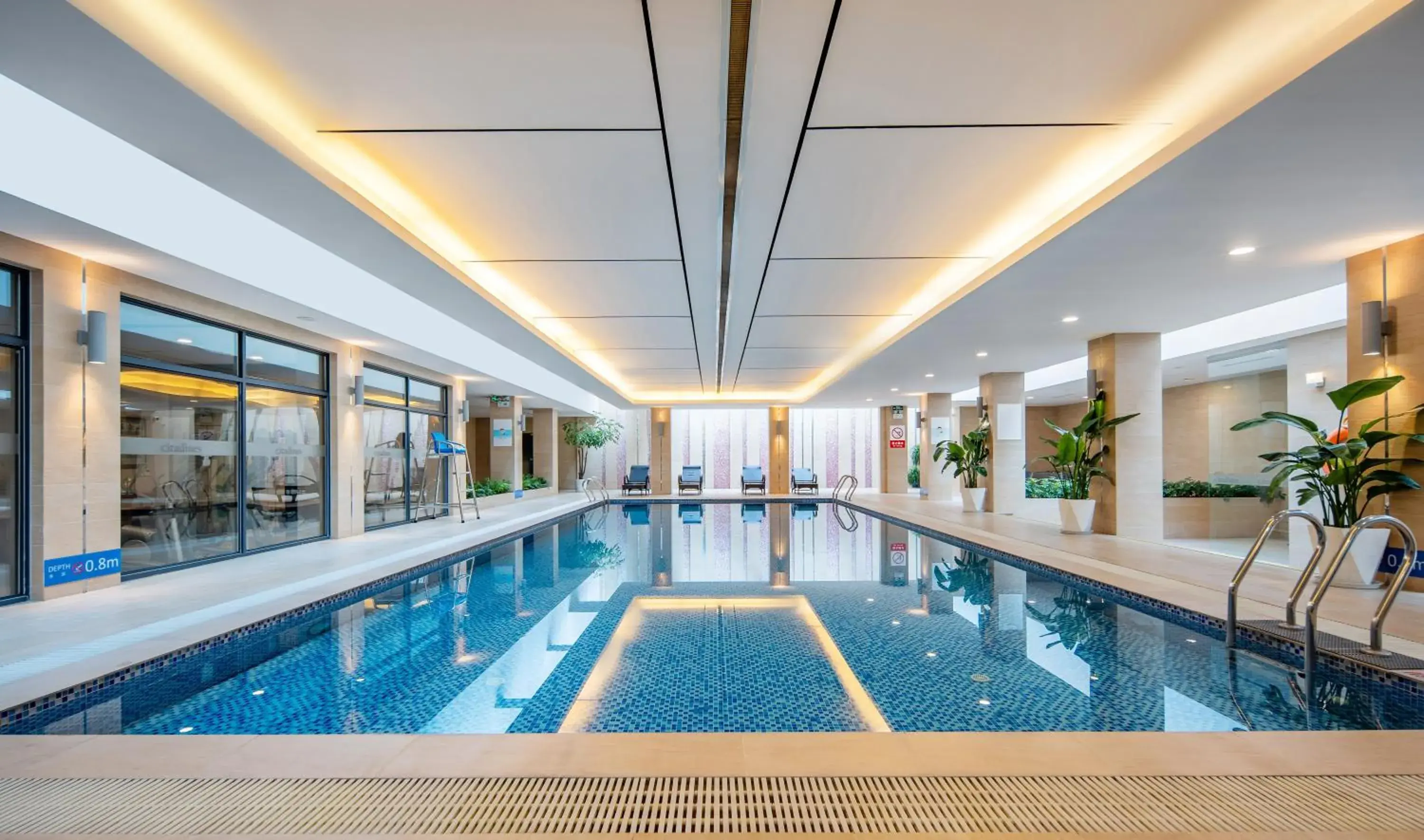 Pool view in Citadines Zhuankou Wuhan Pool view in Citadines Zhuankou Wuhan